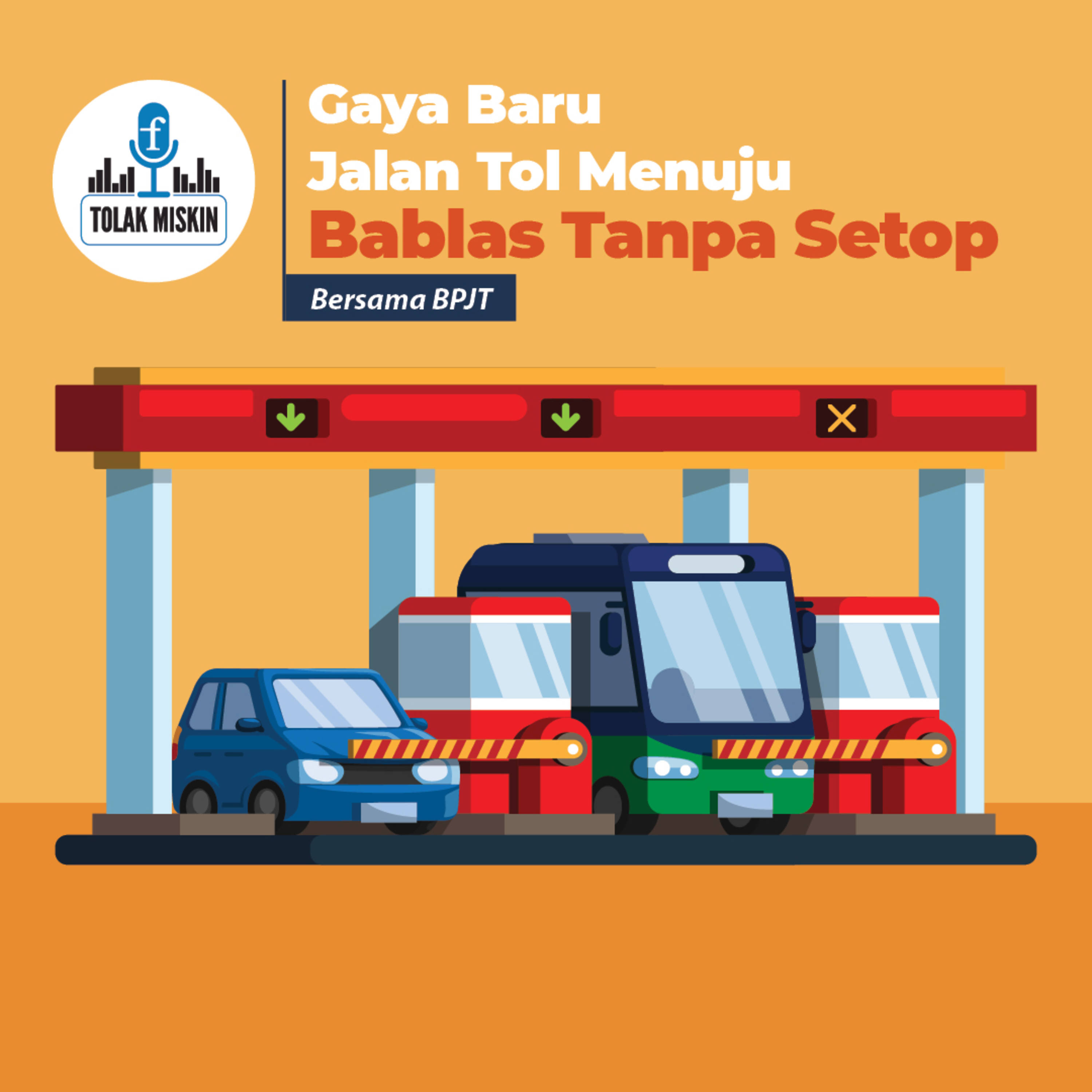 #96 Selisik Gaya Baru Bayar Tol Bablas Tanpa Setop (ft. BPJT) episode artwork