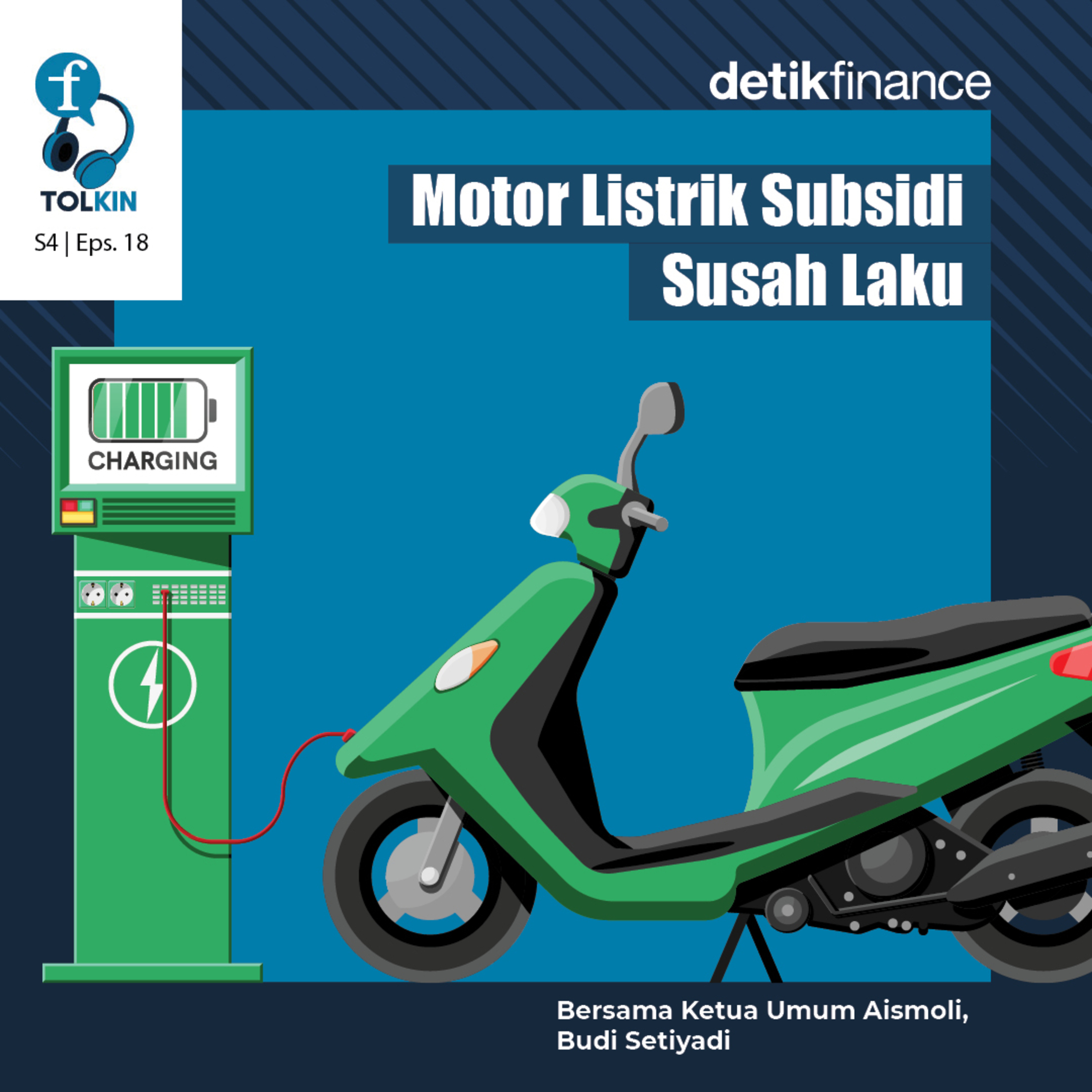 #134 Motor Listrik Subsidi Susah Laku episode artwork