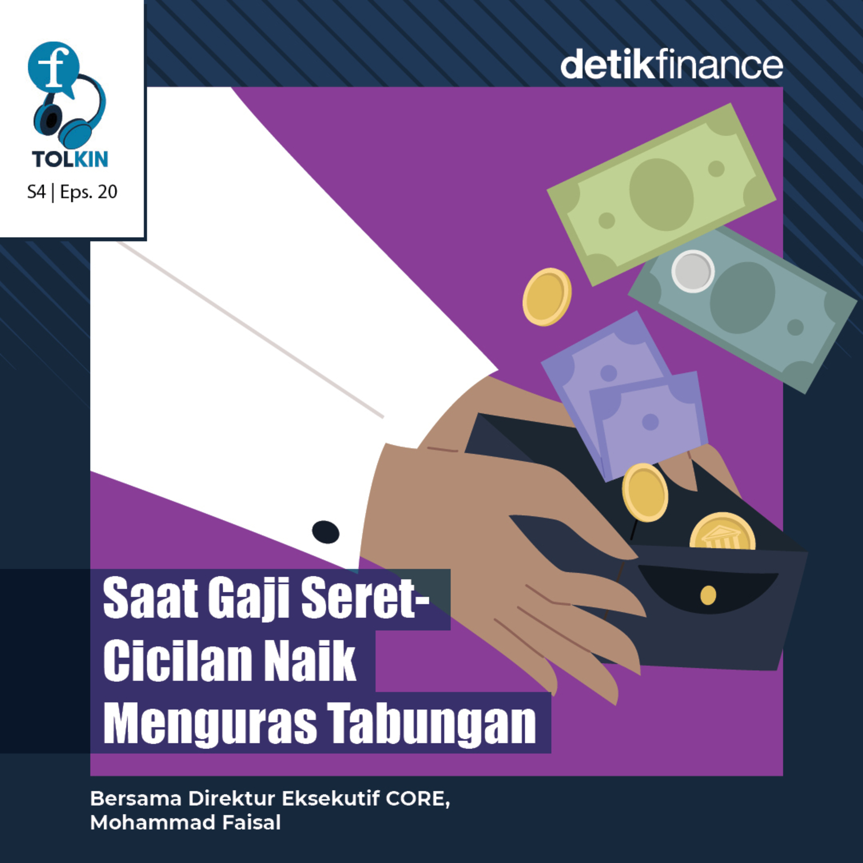 # 136 Mencari Jalan Keluar Fenomena Makan Tabungan episode artwork