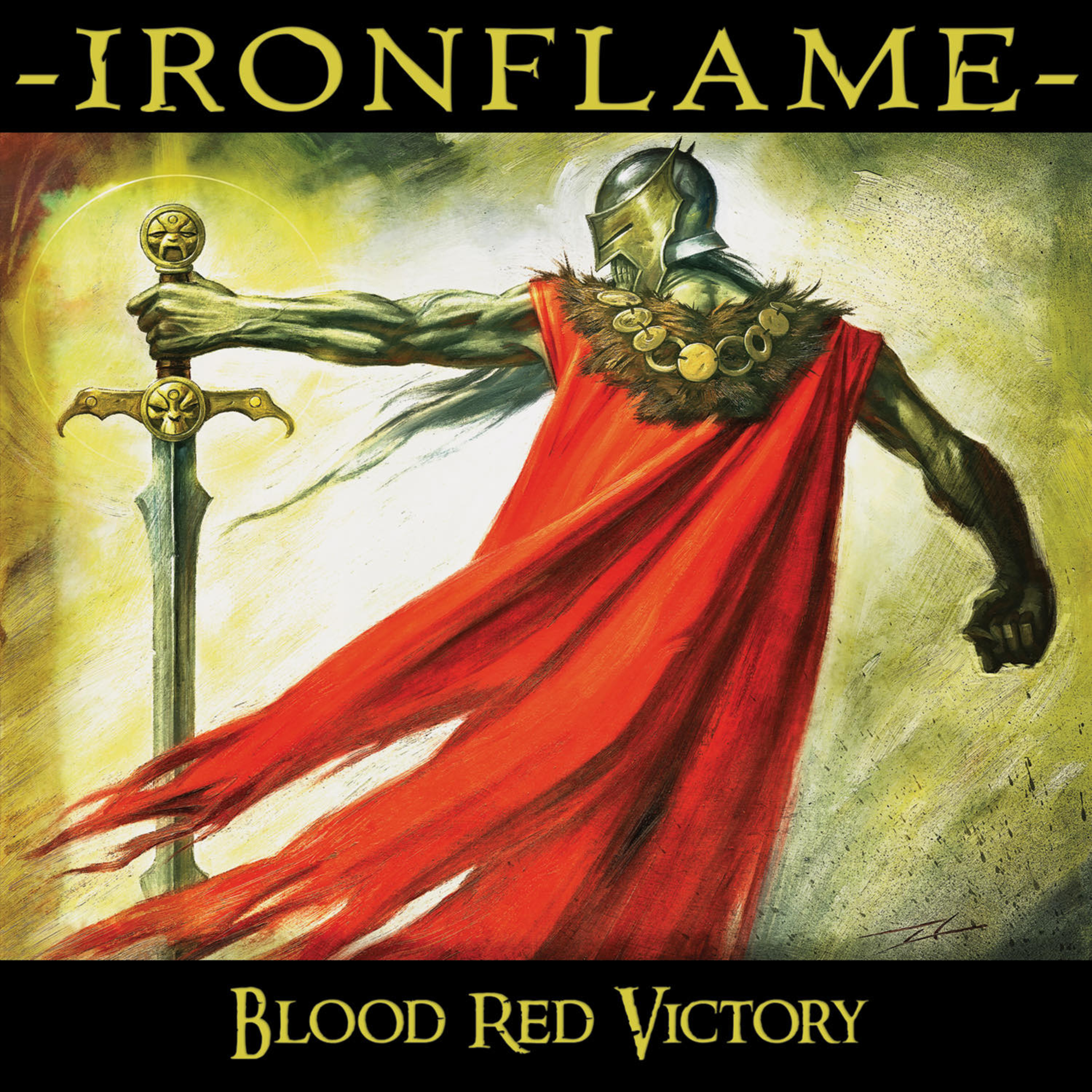 HMP #6 : recensione Ironflame - Blood Red Victory (2020) voto 9/10