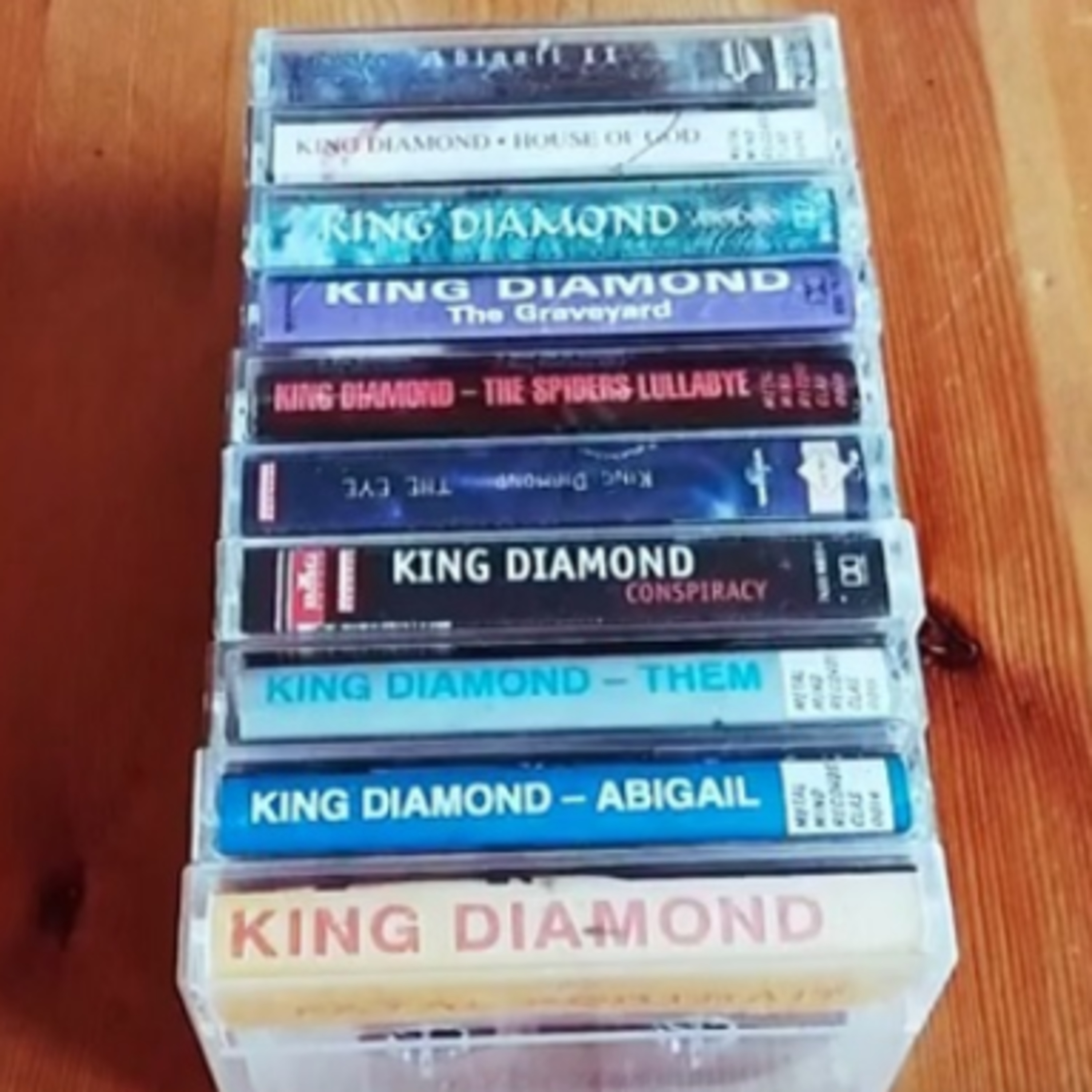 tolm #2 King Diamond - all tapes, tutti gli album in cassetta episode artwork