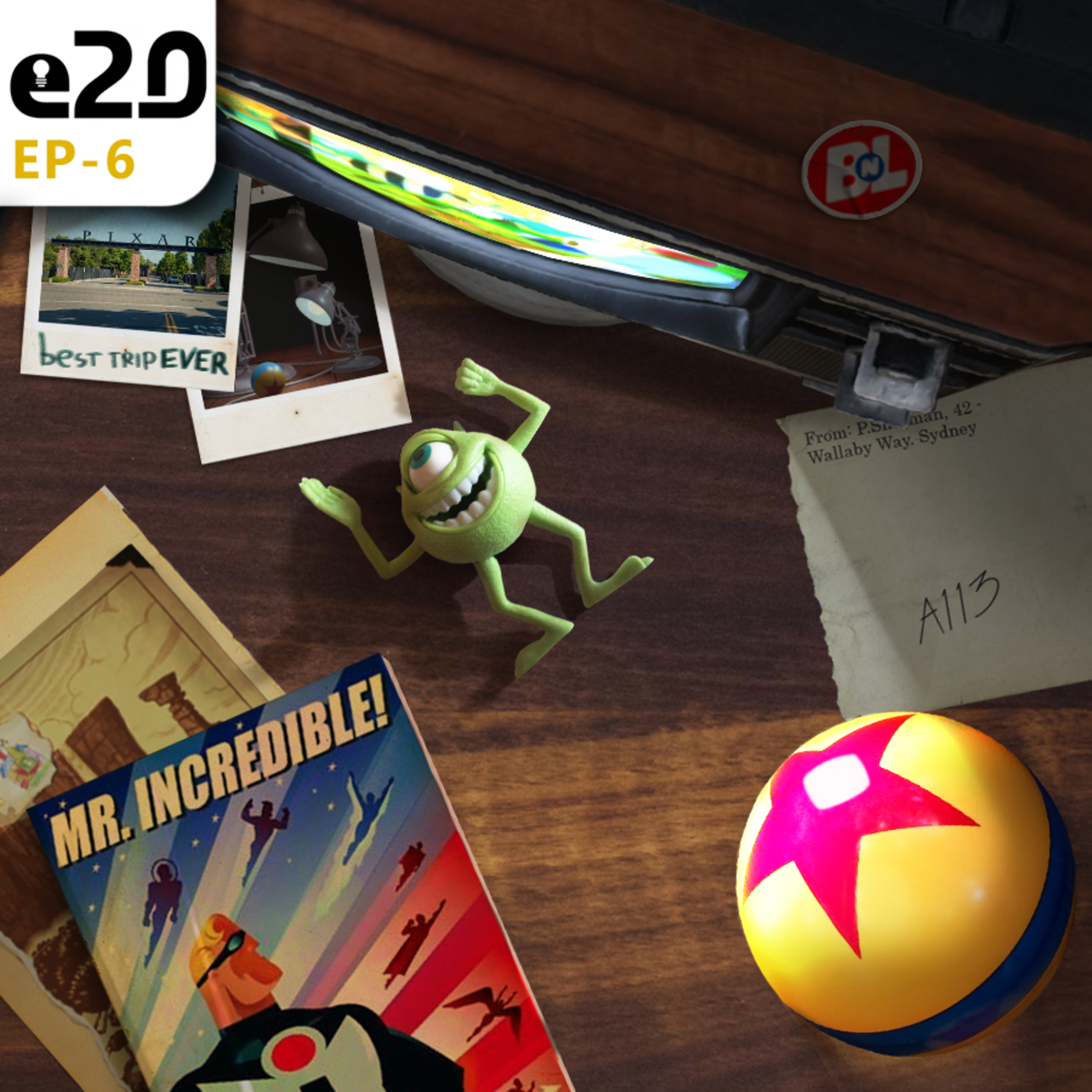 E20 Episódio 6 - Pixar, a Indústria da Criatividade  episode artwork