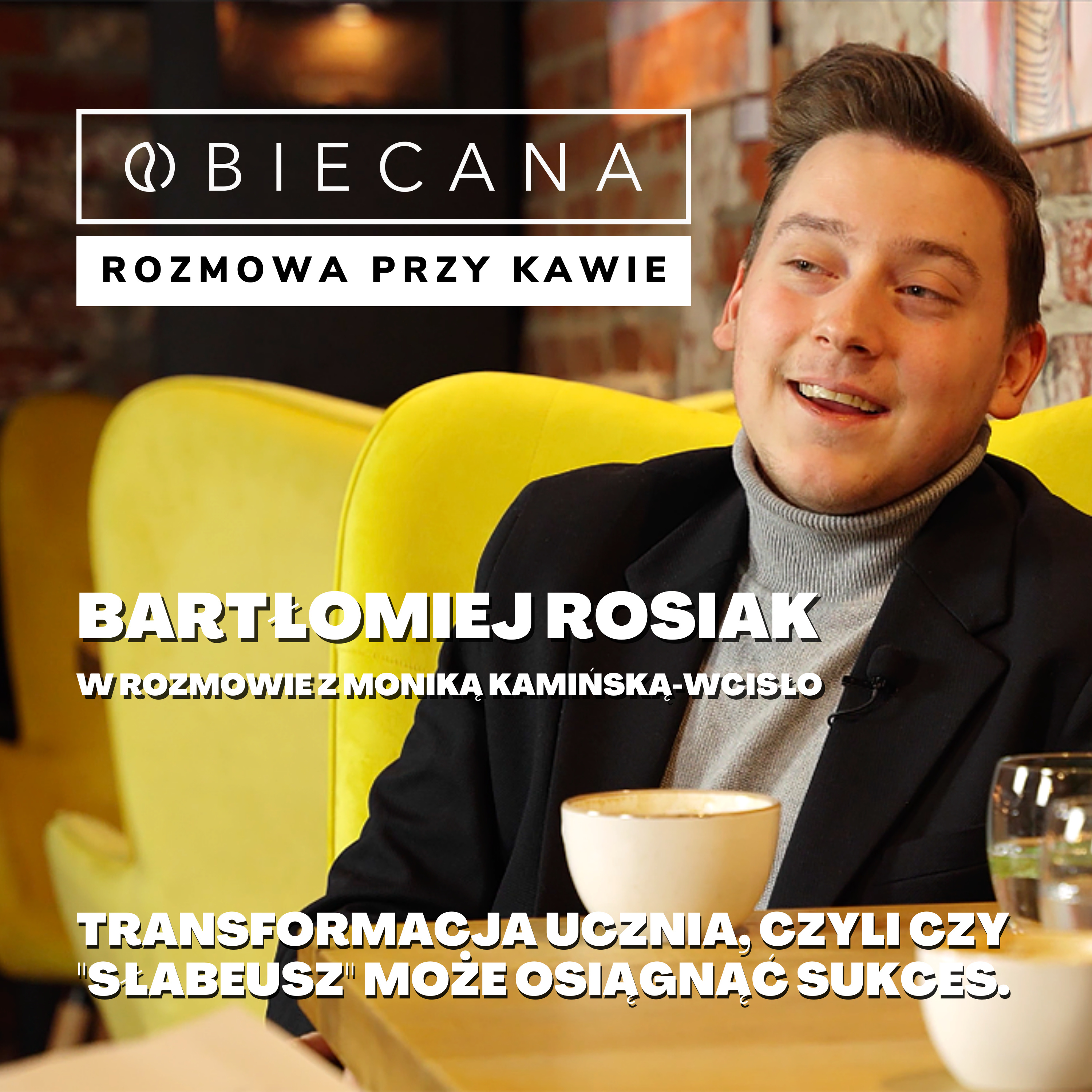 OBIECANA rozmowa przy kawie.