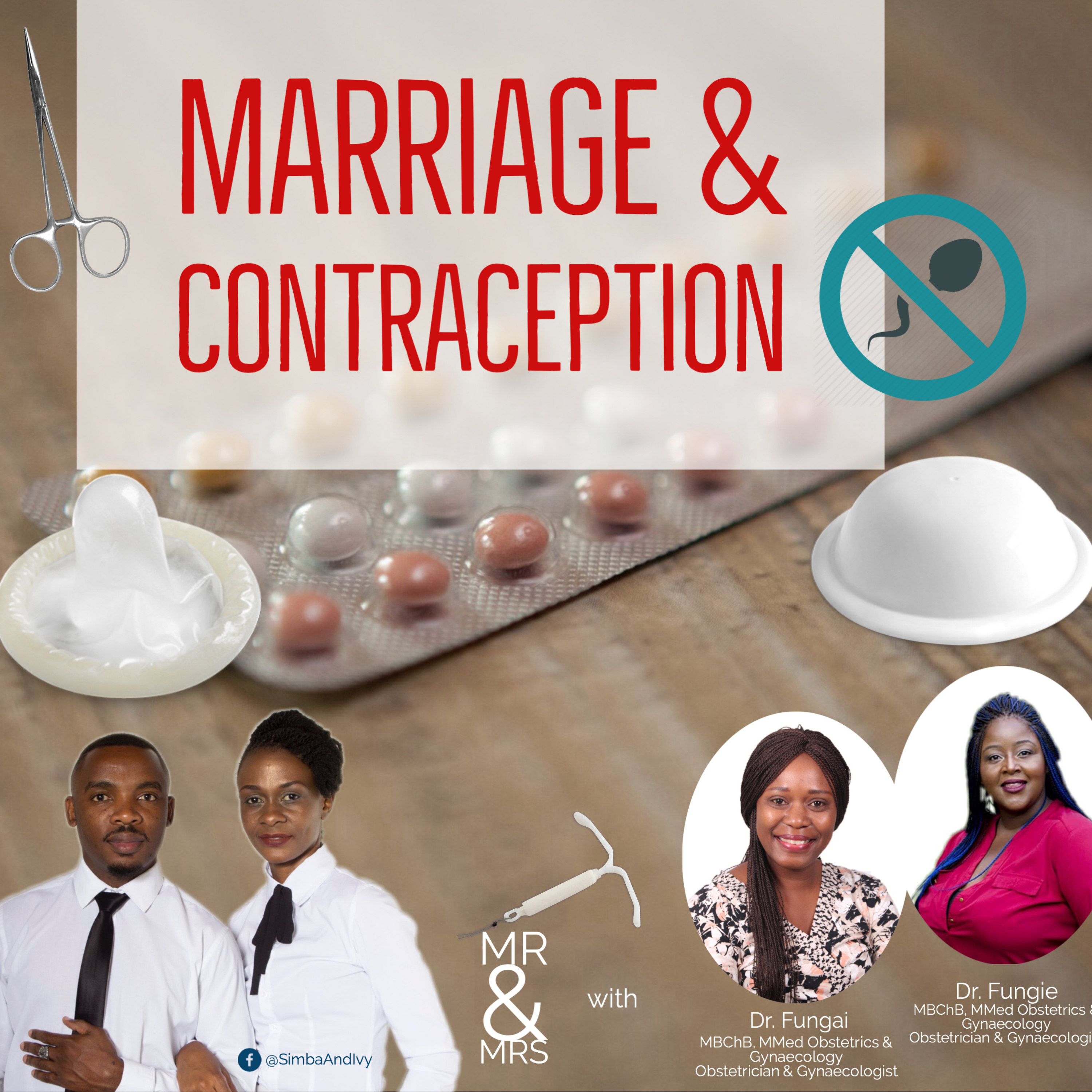 Mr & Mrs with Simba & Ivy