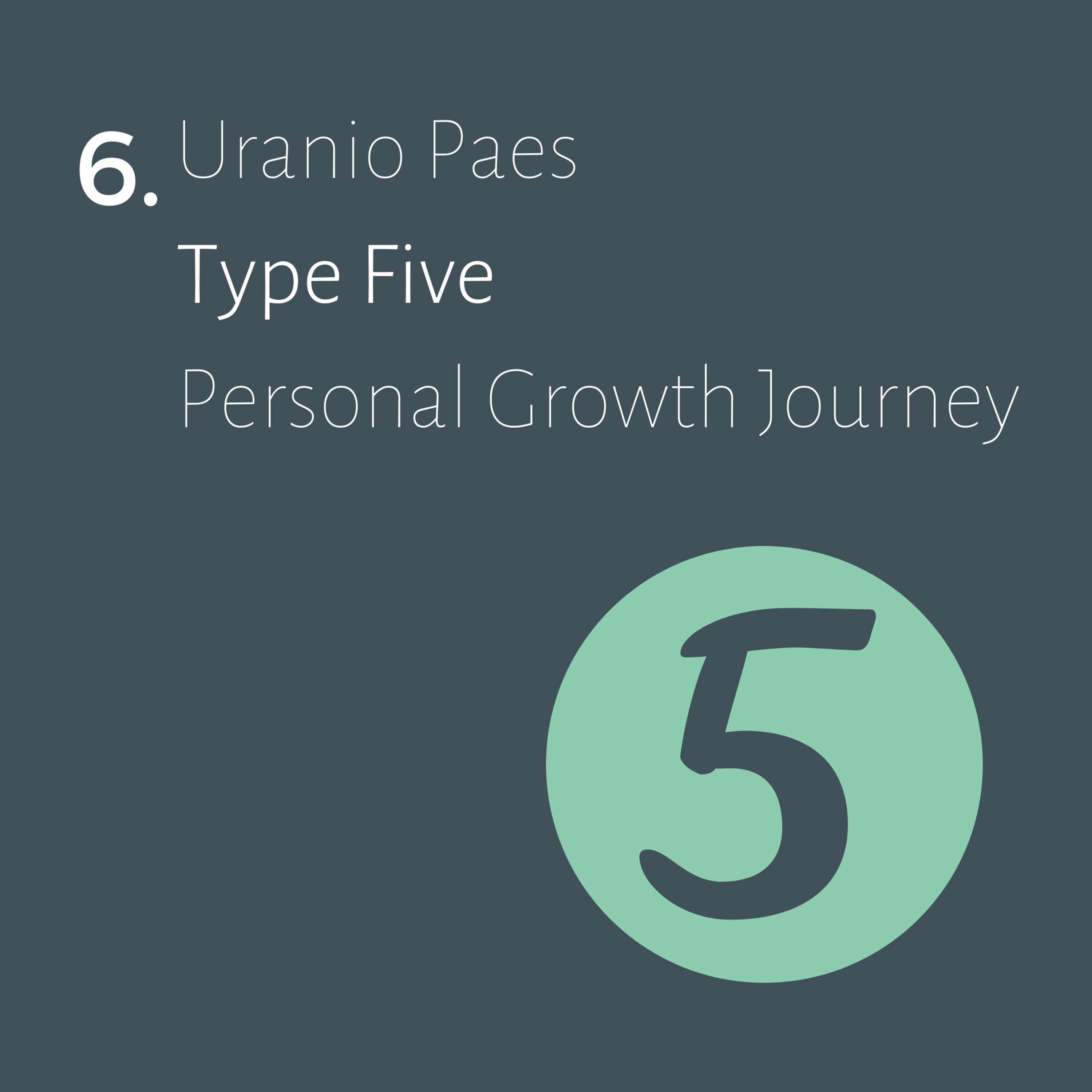Type Five Personal Growth Journey