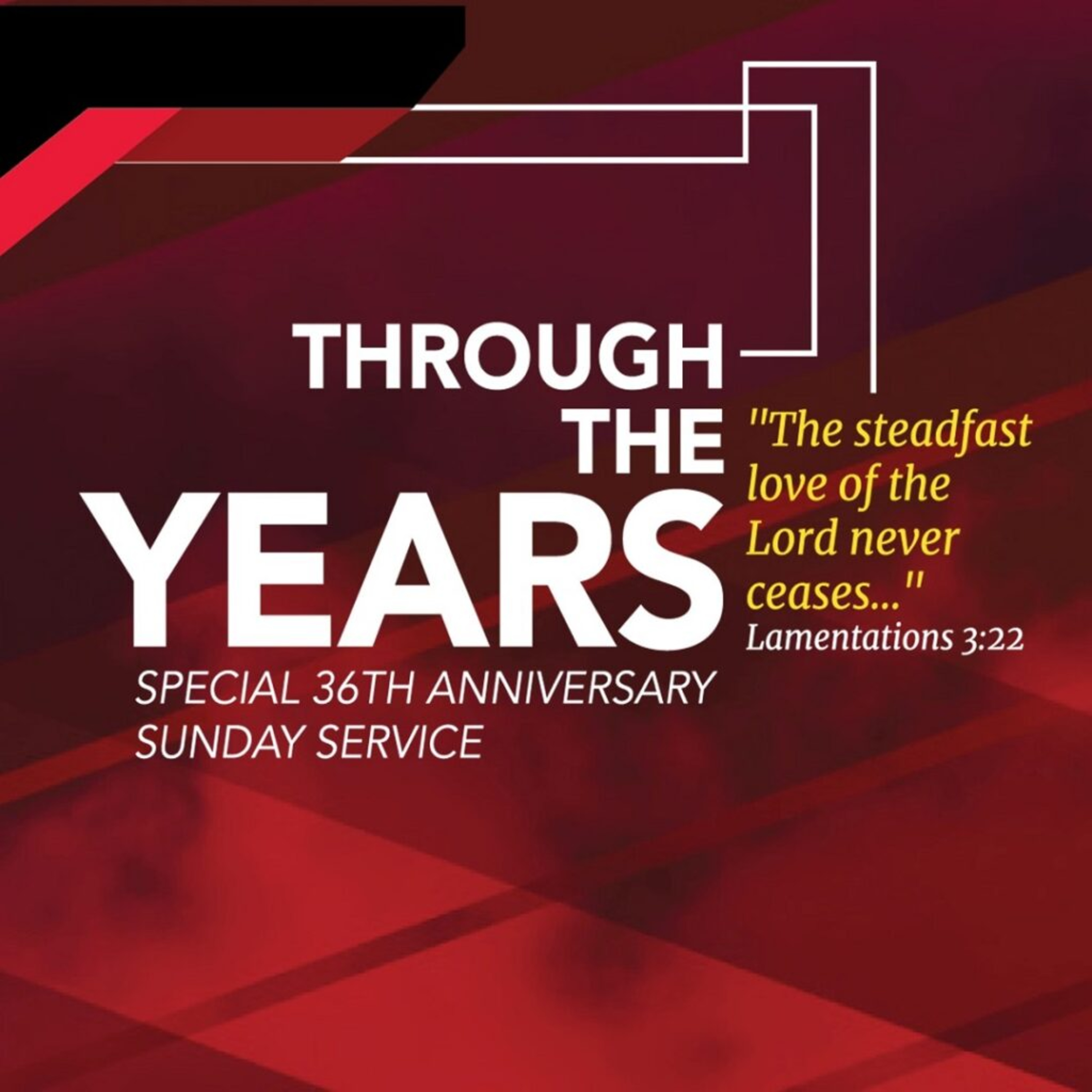 Agape's 36th Anniversary Panel - Through The Years episode artwork