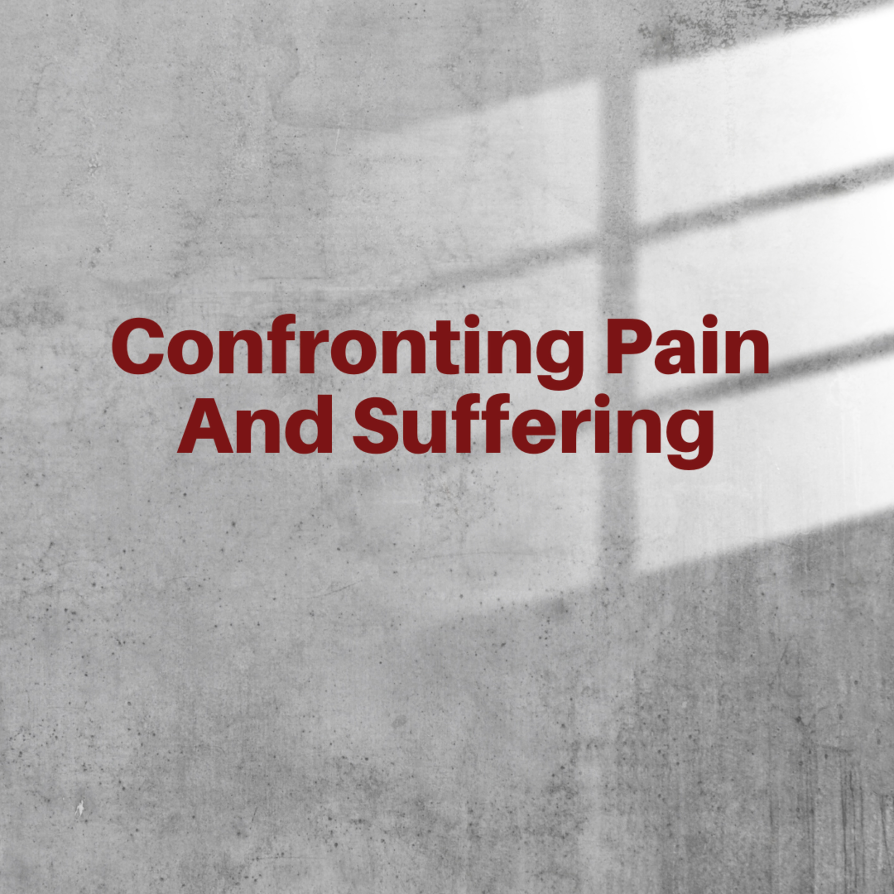 Where is God in my Suffering? episode artwork