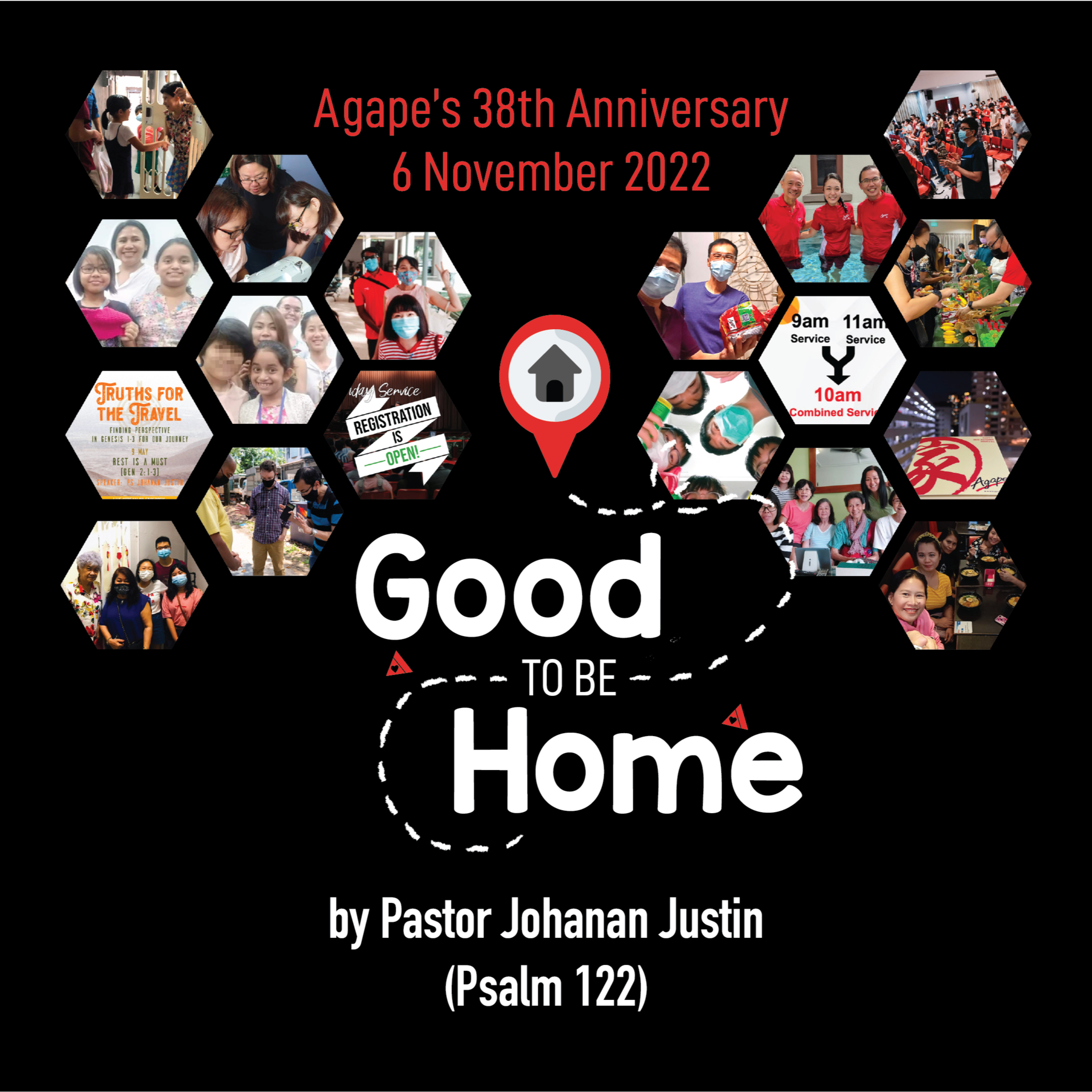 Good To Be Home (Agape's 38th Anniversary Celebration) episode artwork