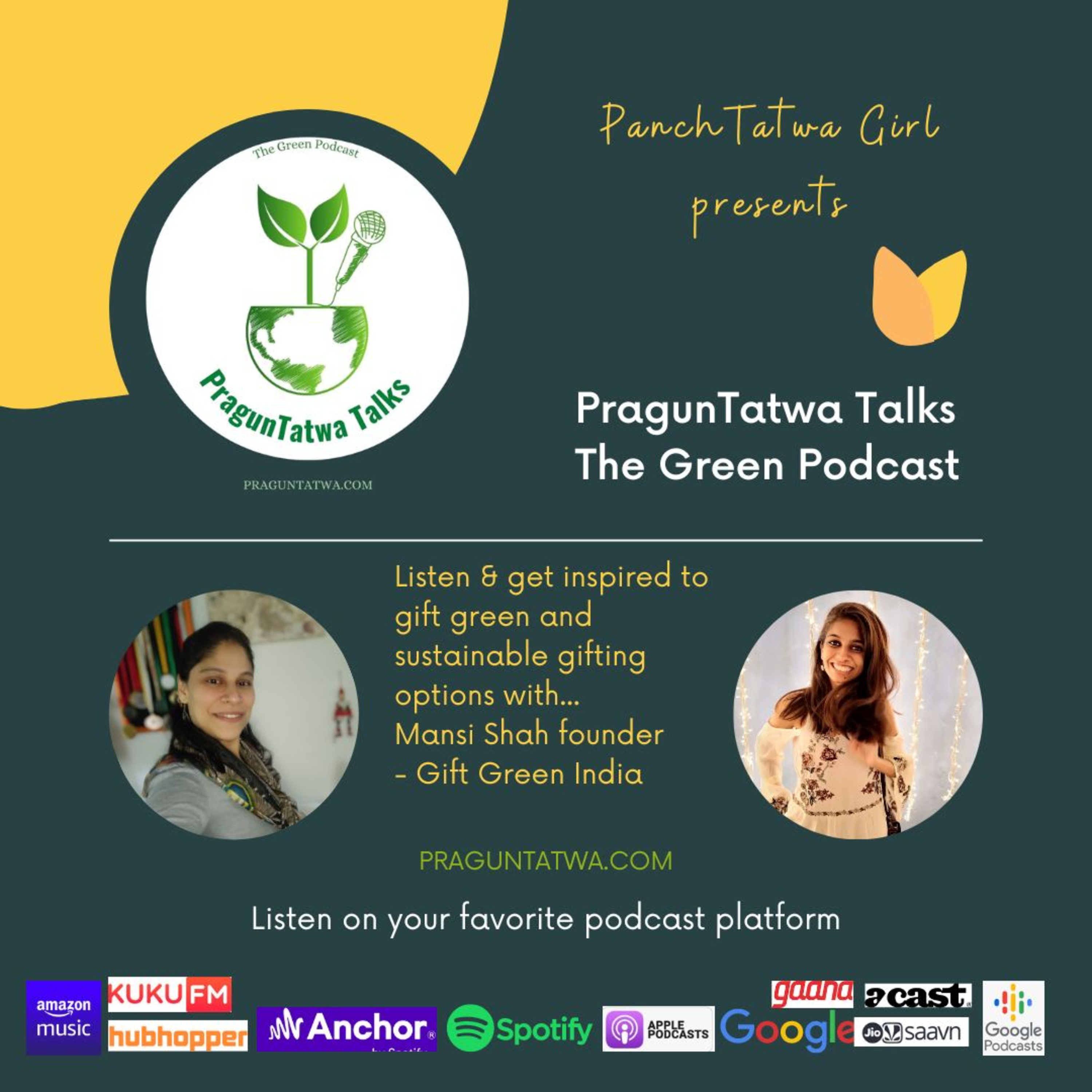 Green Tatwa Talks - An Ecofriendly Podcast on Sustainable Living