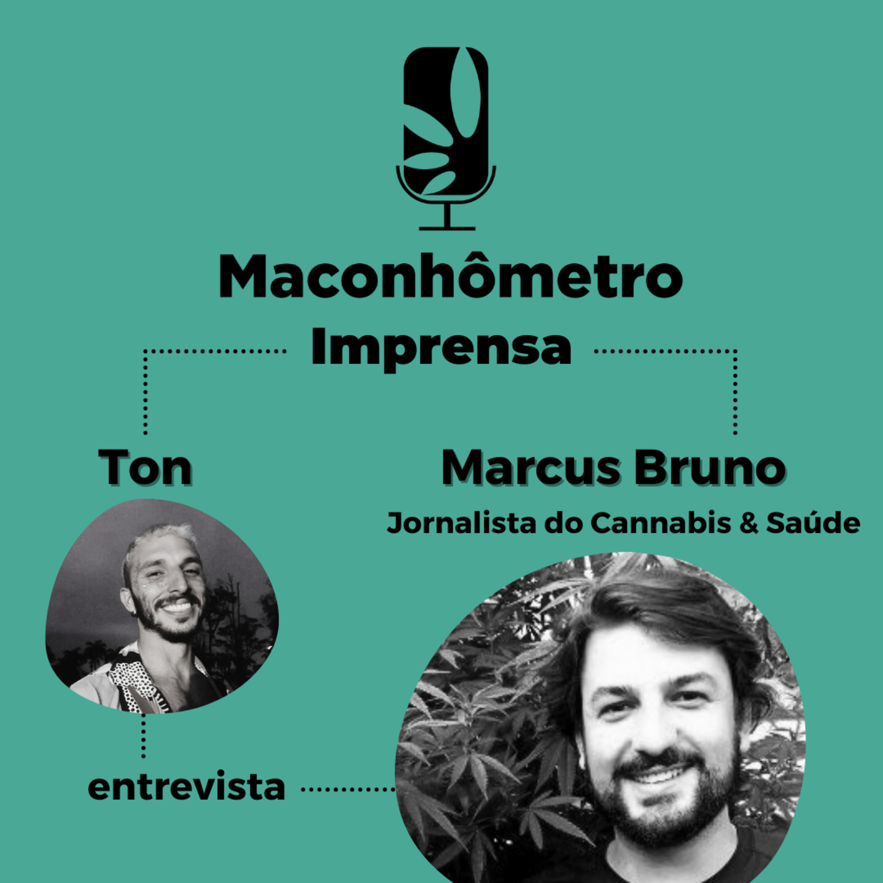 Imprensa | Entrevista com Marcus Bruno, jornalista do Cannabis & Saúde, Santa Cannabis e Rádio Hemp