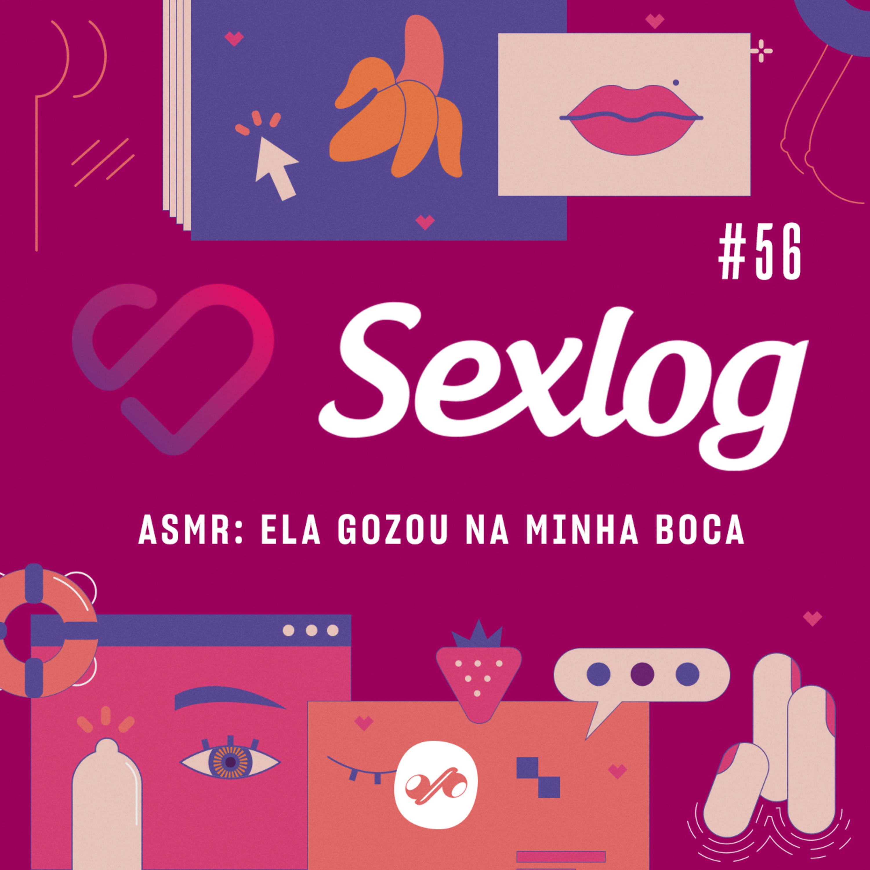 ASMR: ELA GOZOU NA MINHA BOCA