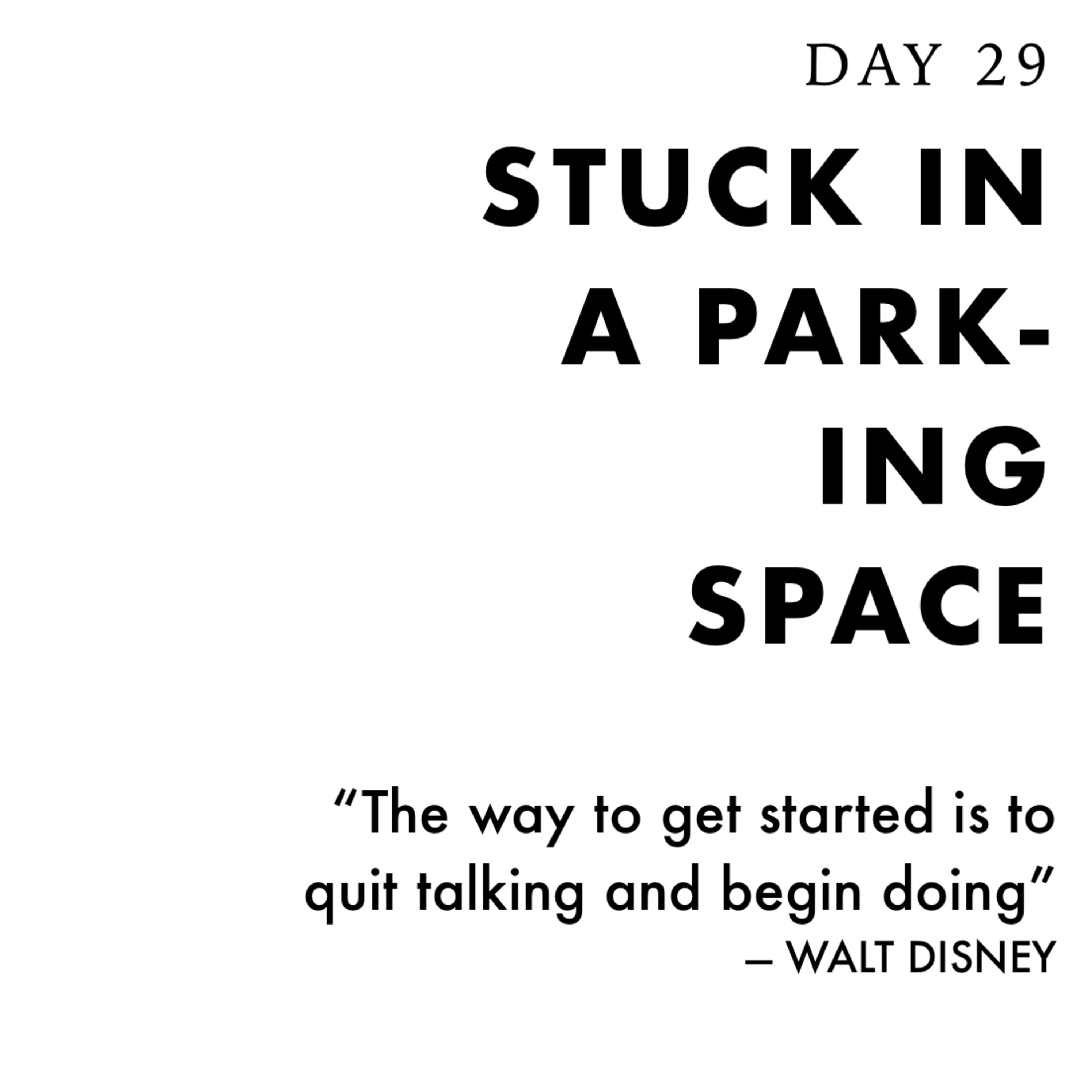 BMT Project 40 Day 29: “Stuck in a Parking Space” episode artwork