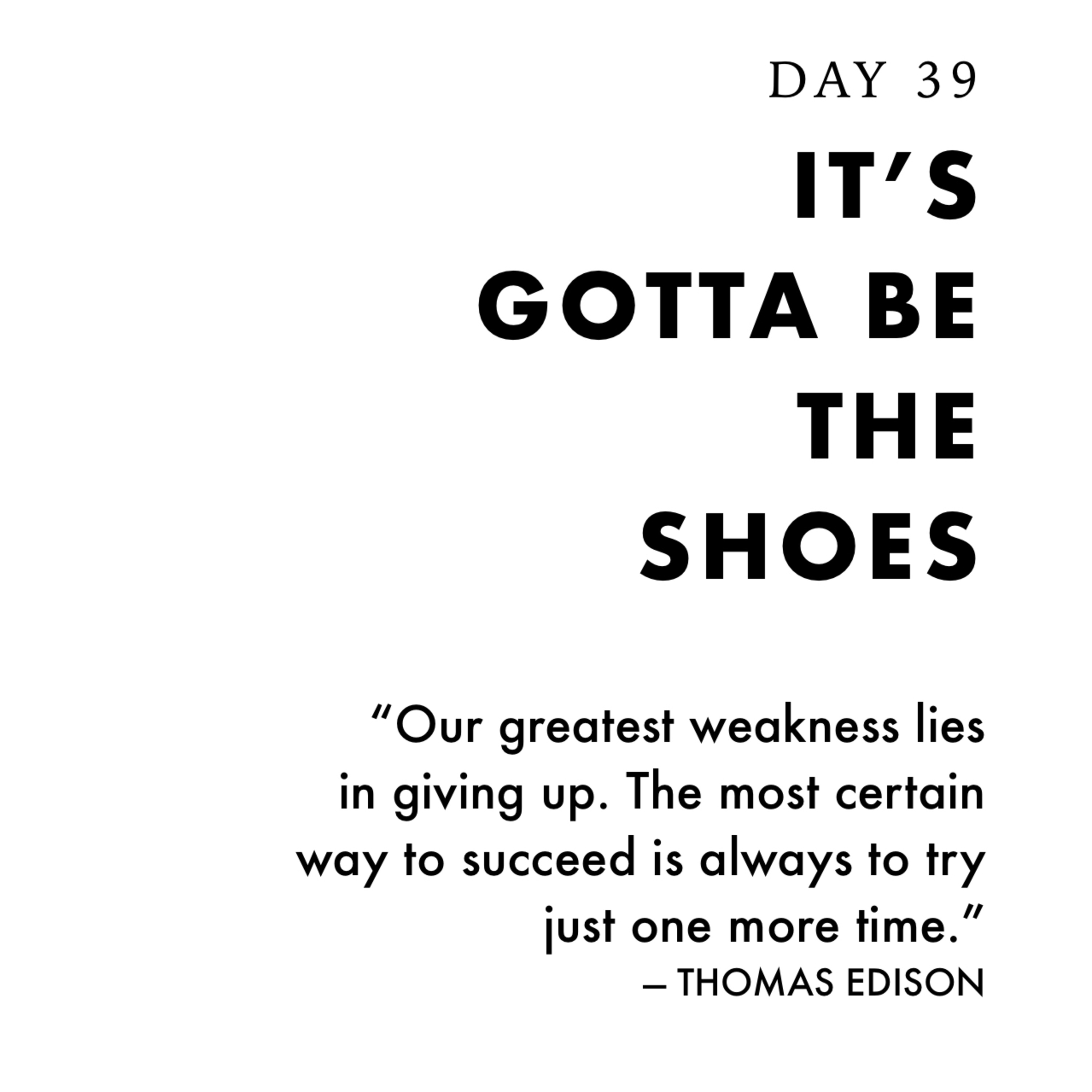 BMT Project 40 Day 39: “It’s Gotta Be The Shoes” episode artwork