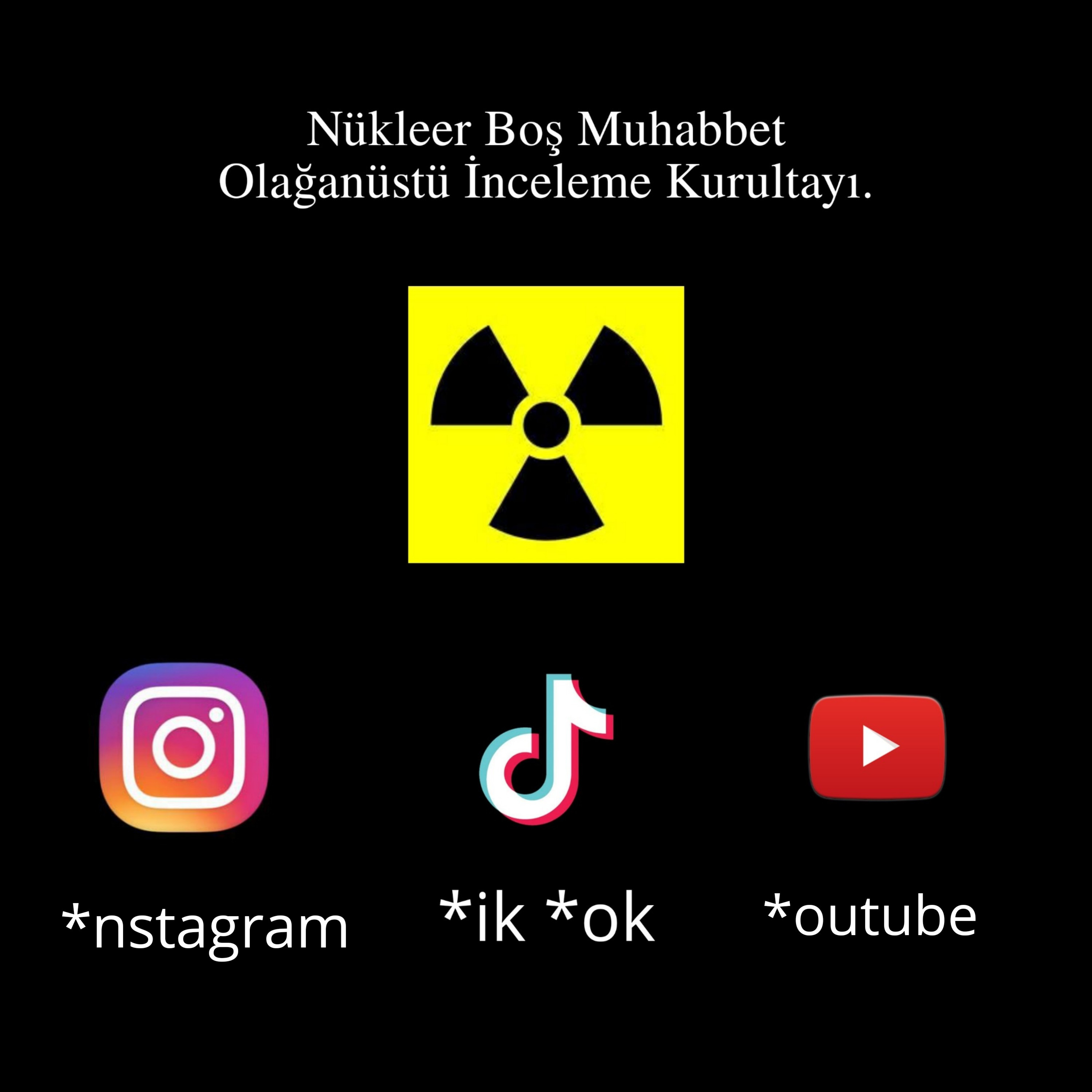 NÜKLEER BOŞ MUHABBET
