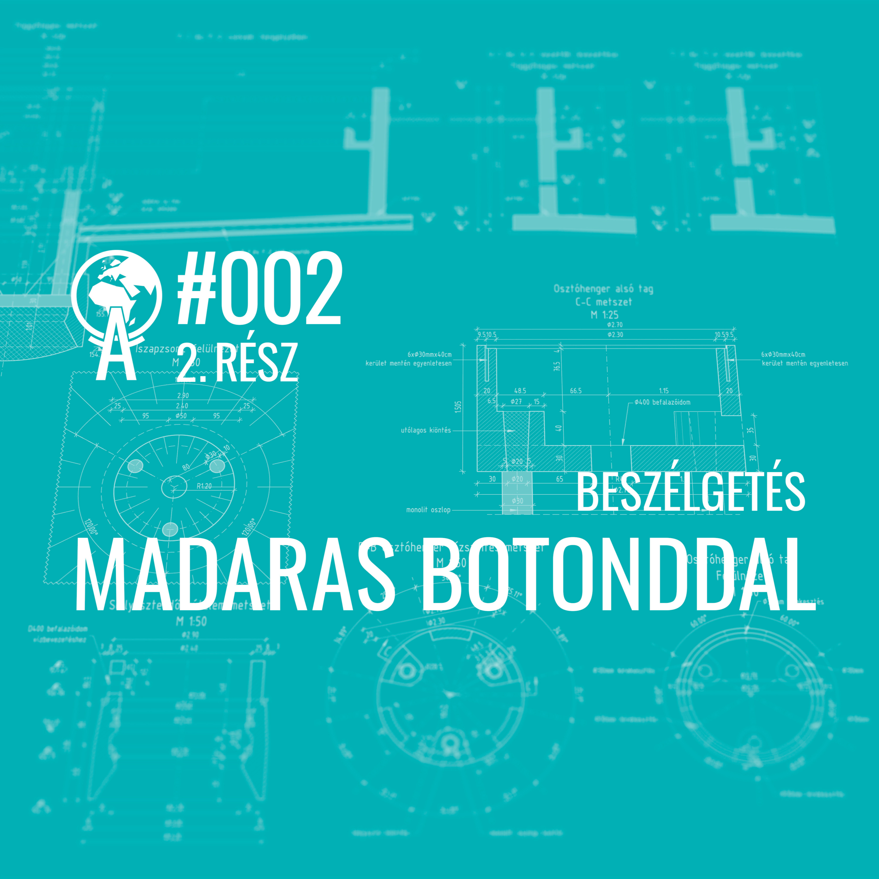 #002-2 Beszélgetés Madaras Botonddal - 2. rész episode artwork