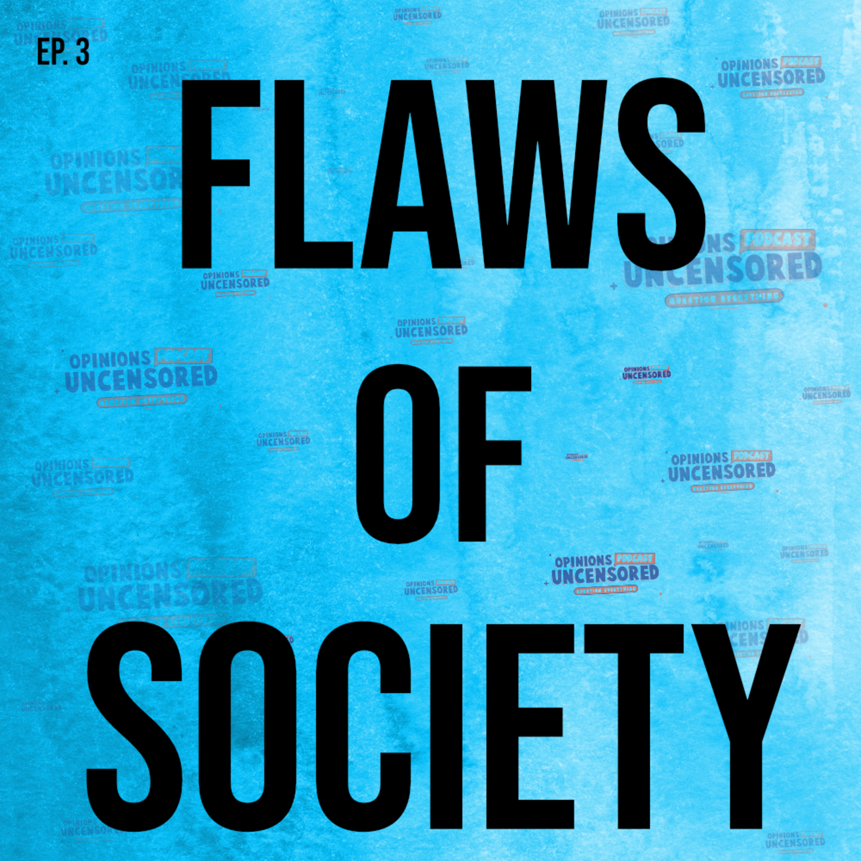Flaws of society | Opinions uncensored podcast ep. 3