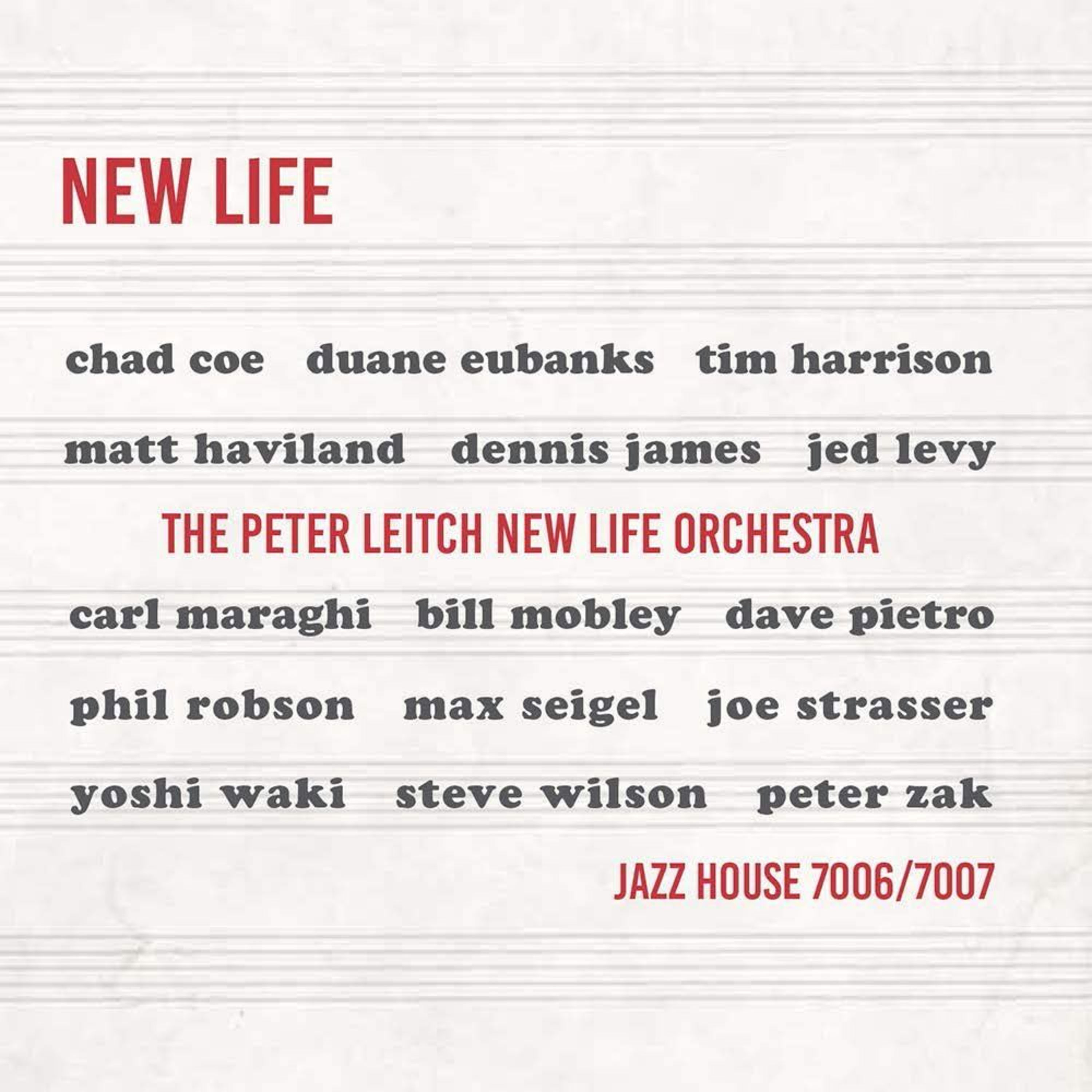 The Peter Leitch New Life Orchestra • New Life®️2020 #bigband #jazz episode artwork