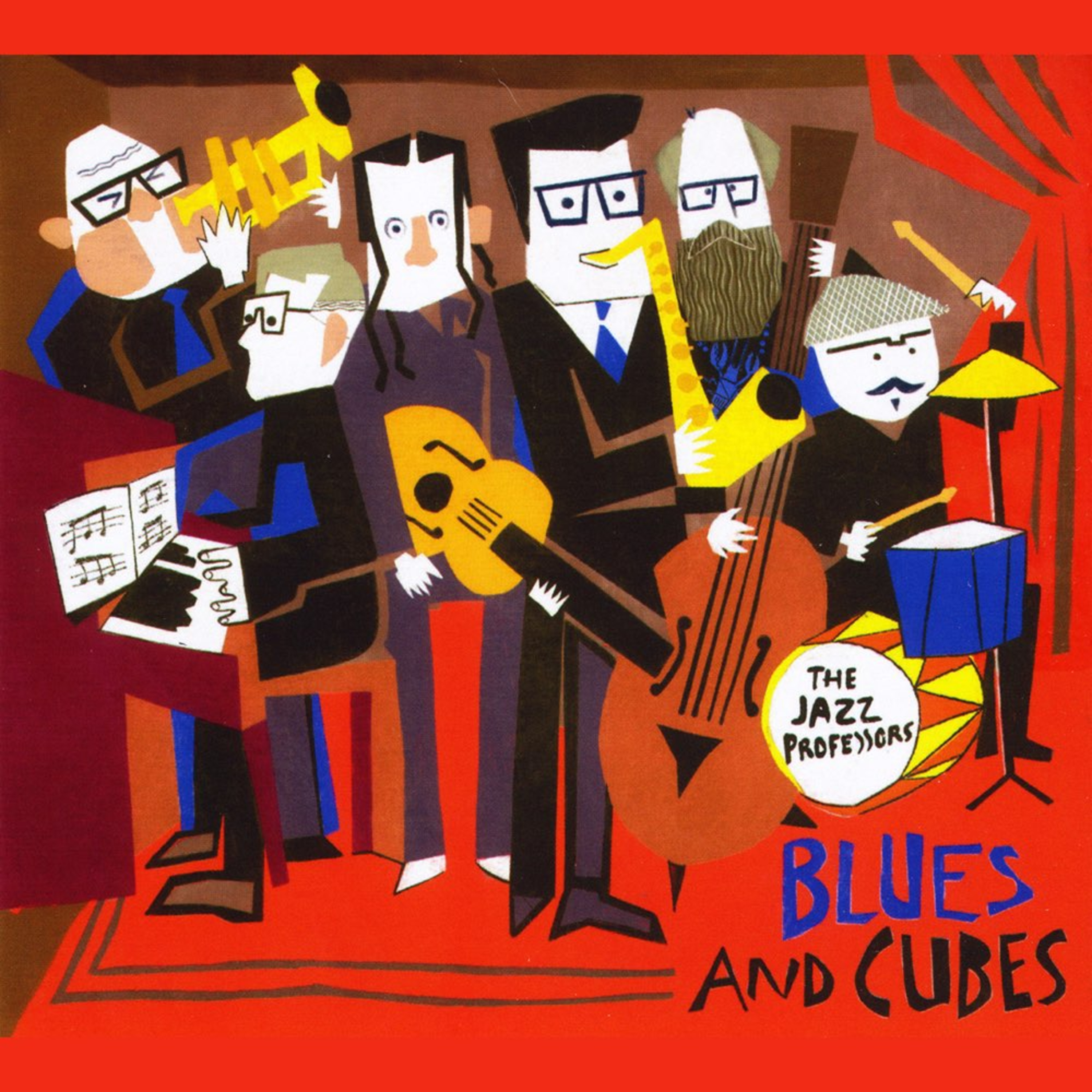 The Jazz Professors • Blues and Cubes ©️ Flying Horse Records 2022 #jazz episode artwork