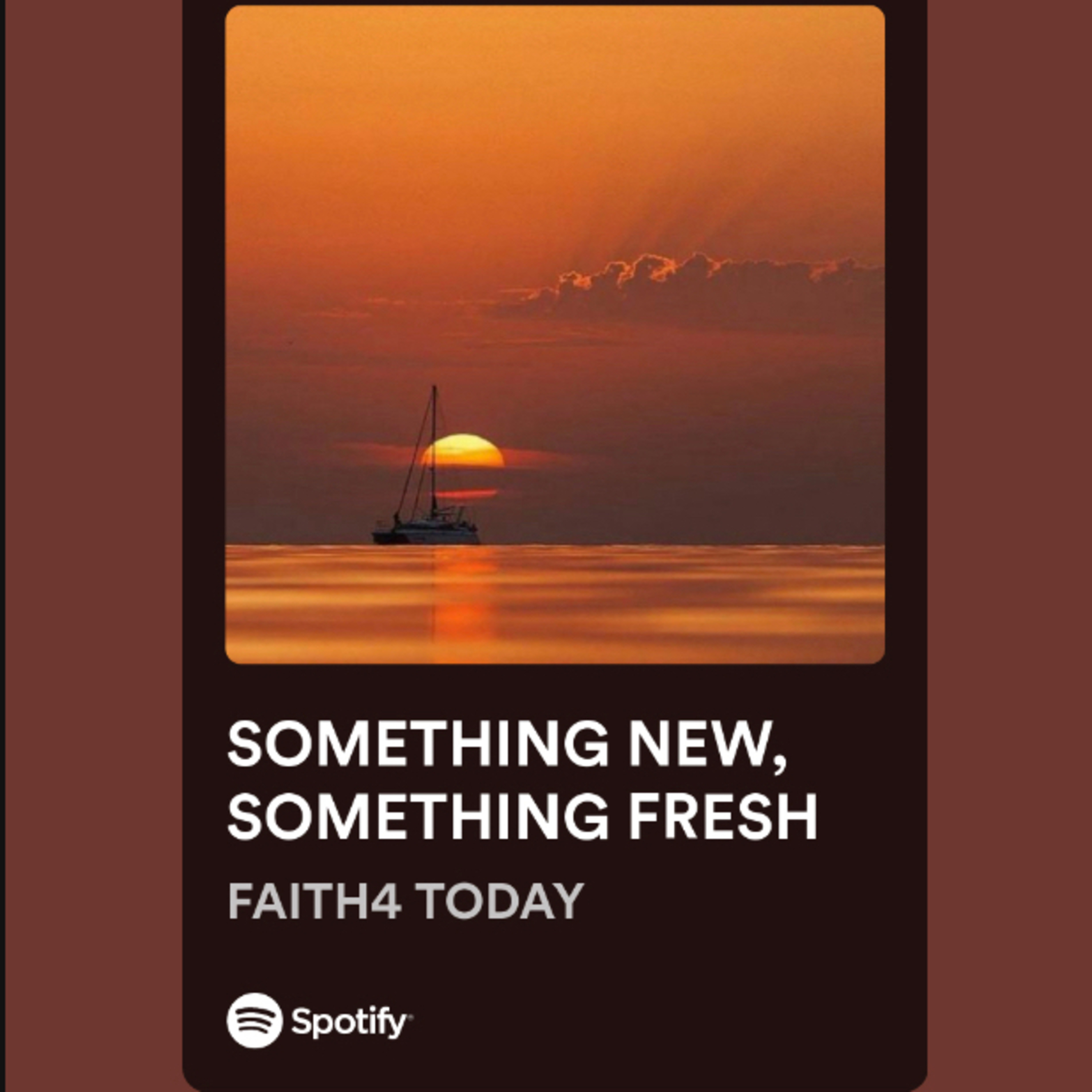 SOMETHING FRESH AND SOMETHING NEW
