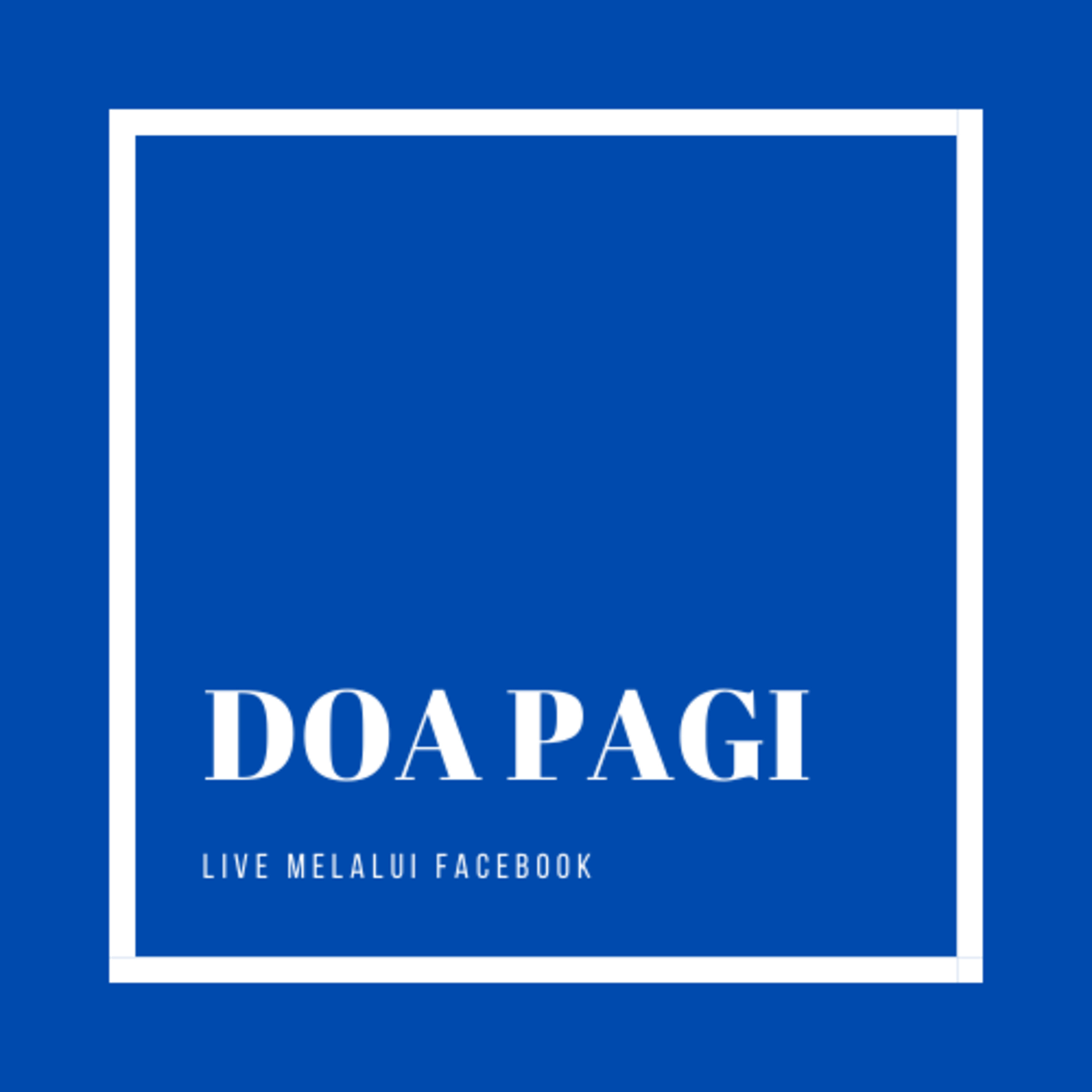 DOA PAGI BERSAMA | 23 Mei 2021 | Spiritisme Dan Revolusi