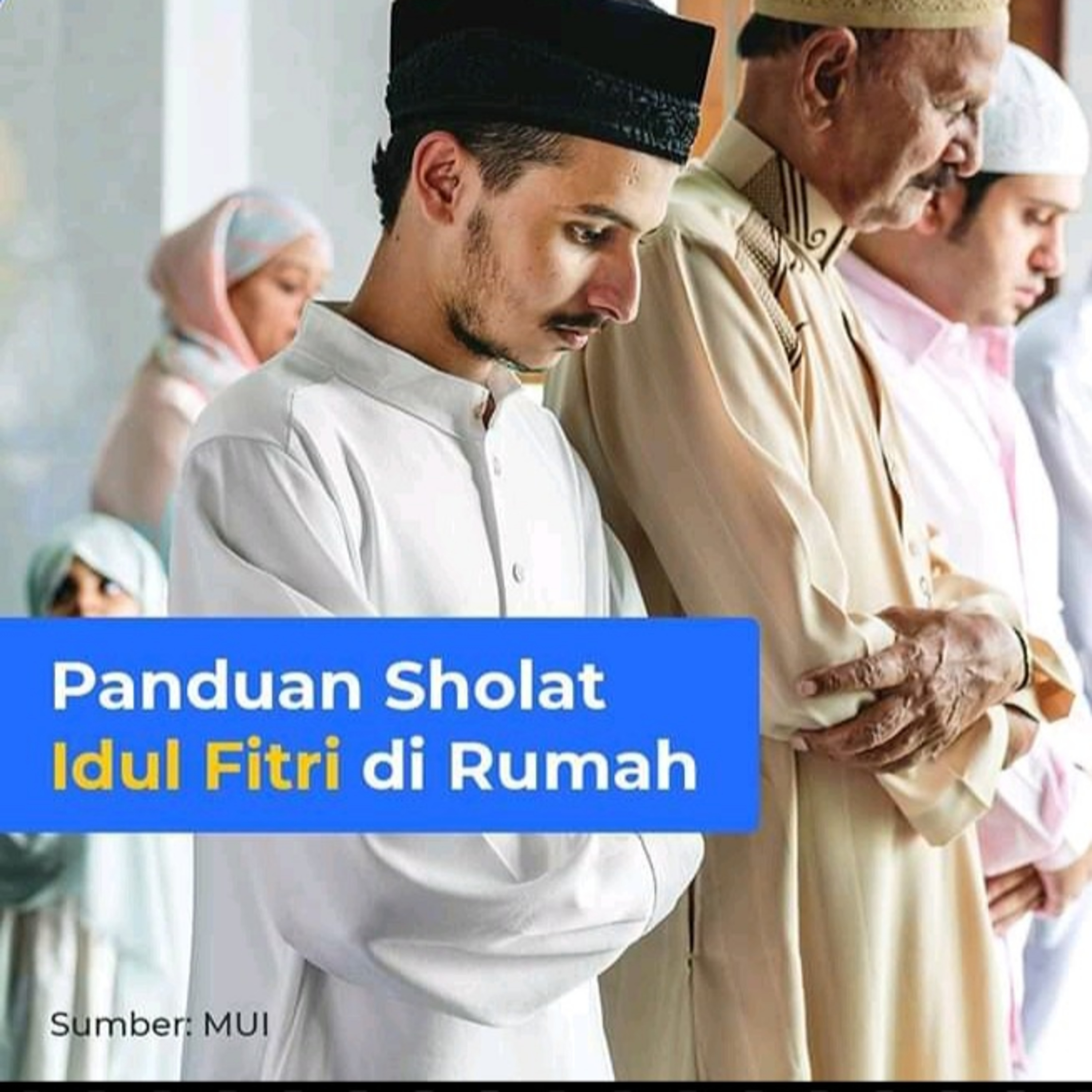 Panduan Sholat ied dirumah 1441 H