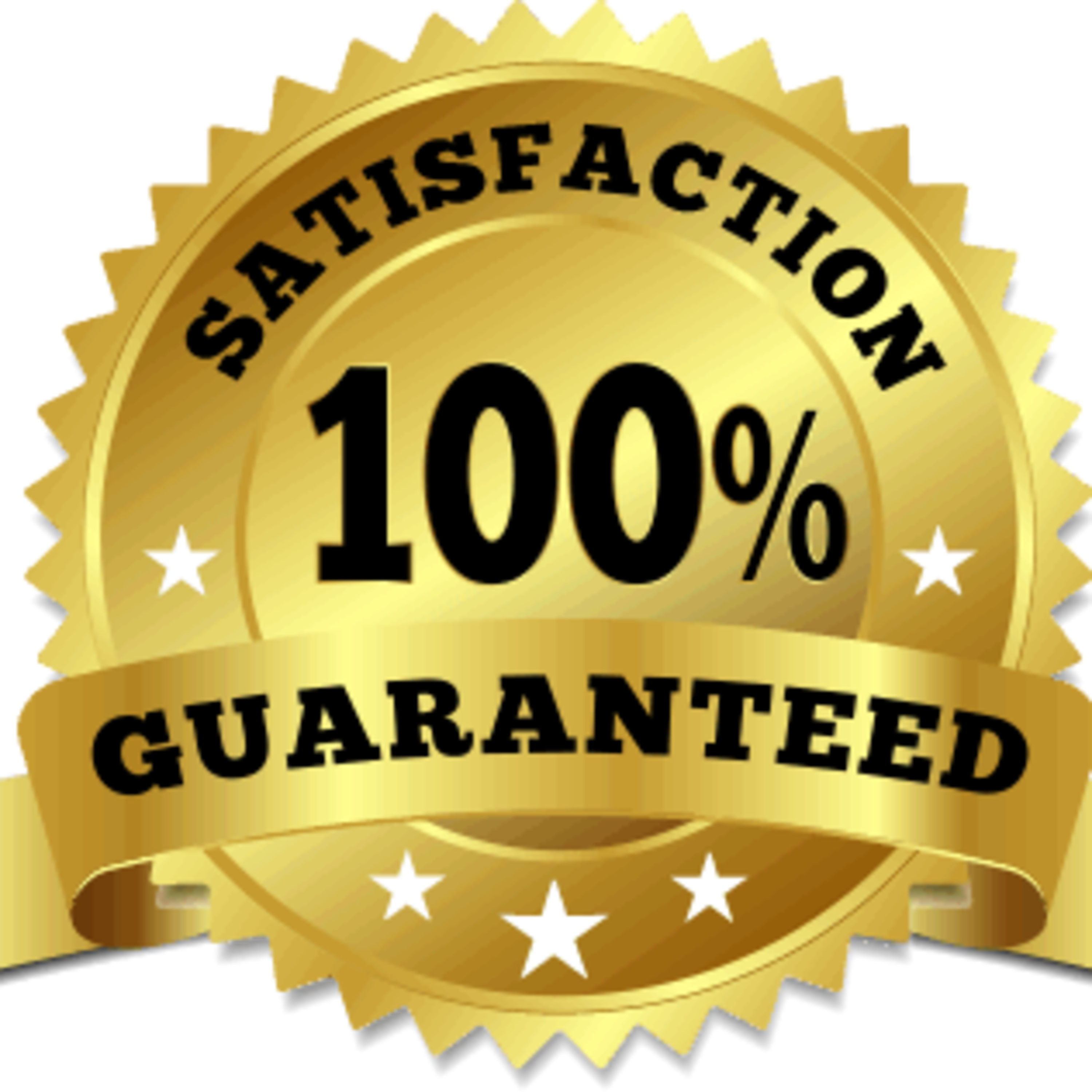 Satisfaction guaranteed