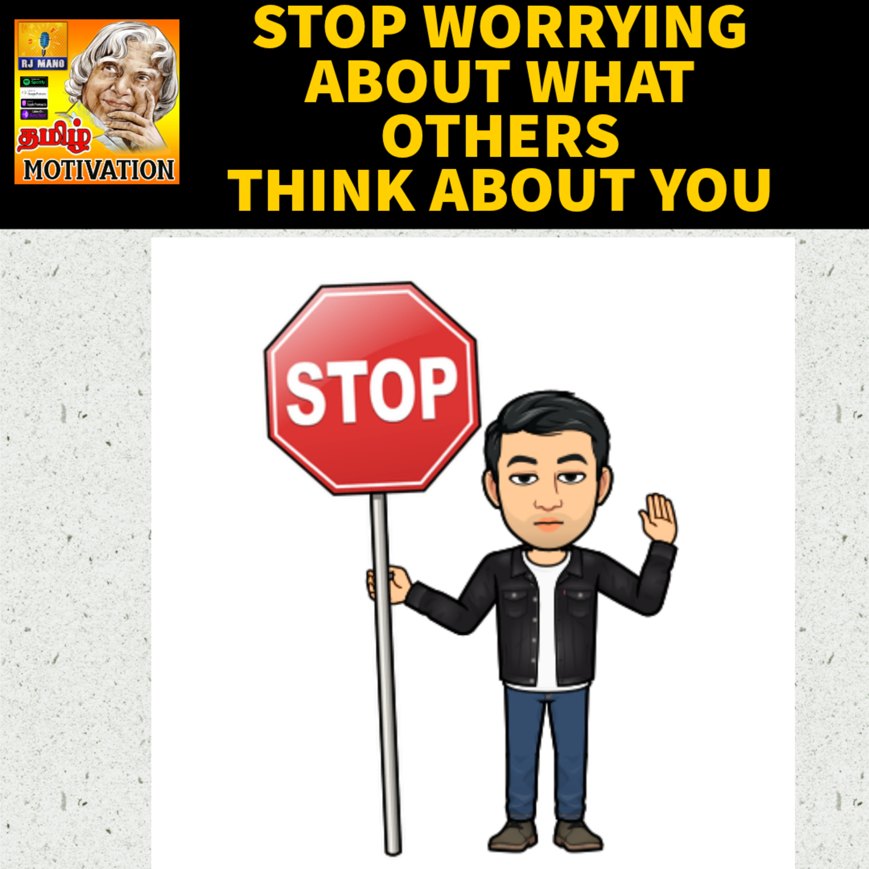 🔥🔥அவர்கள் என்ன நினைப்பார்களோ|STOP WORRYING ABOUT WHAT OTHERS THINK|Tamil Self Help Motivational  episode artwork