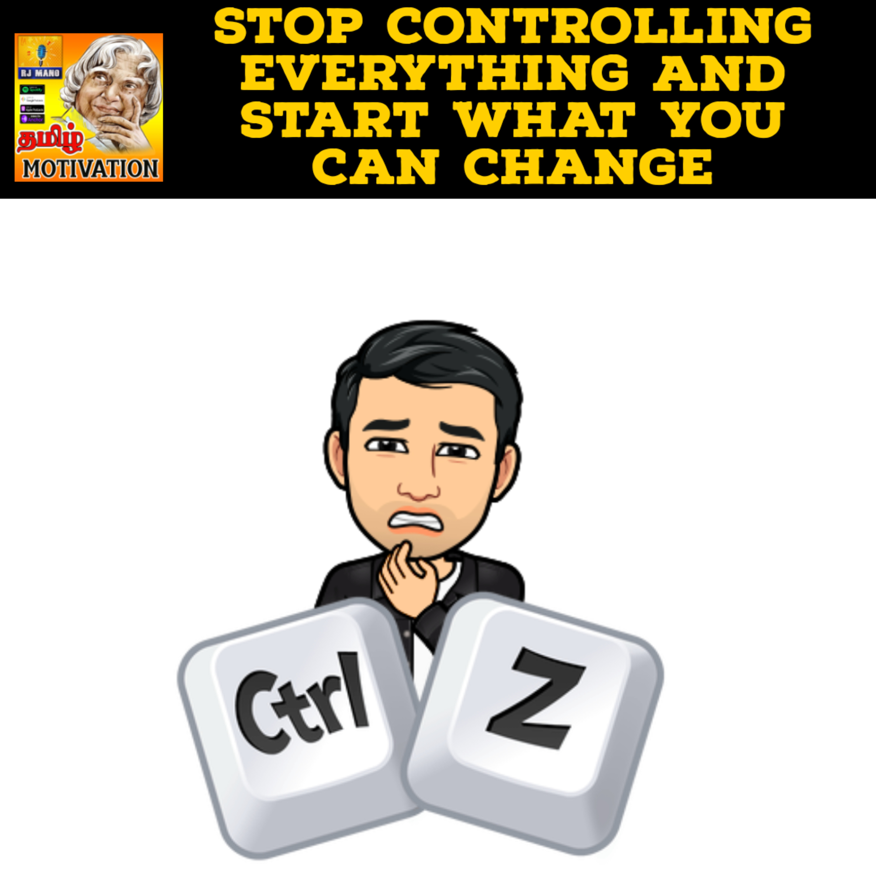🔥🔥நல்ல காலம் வேண்டுமா|Tips for stop controlling everything and control what U can|Tamil Self Help