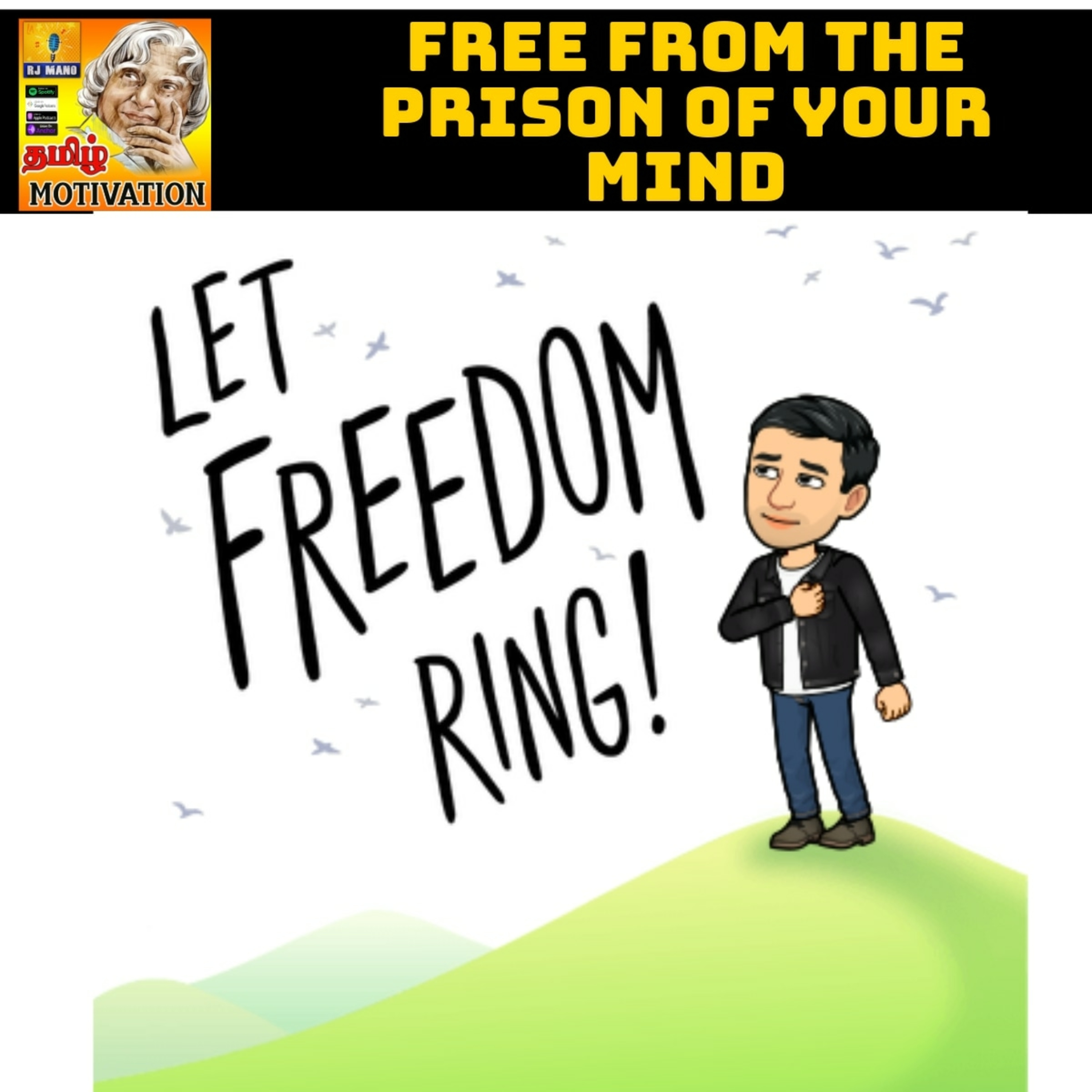 EP-234 மனச்சிறை உடைக்க|Tips to break free from prison of your mind|Tamil Self Help Motivation RJ Man