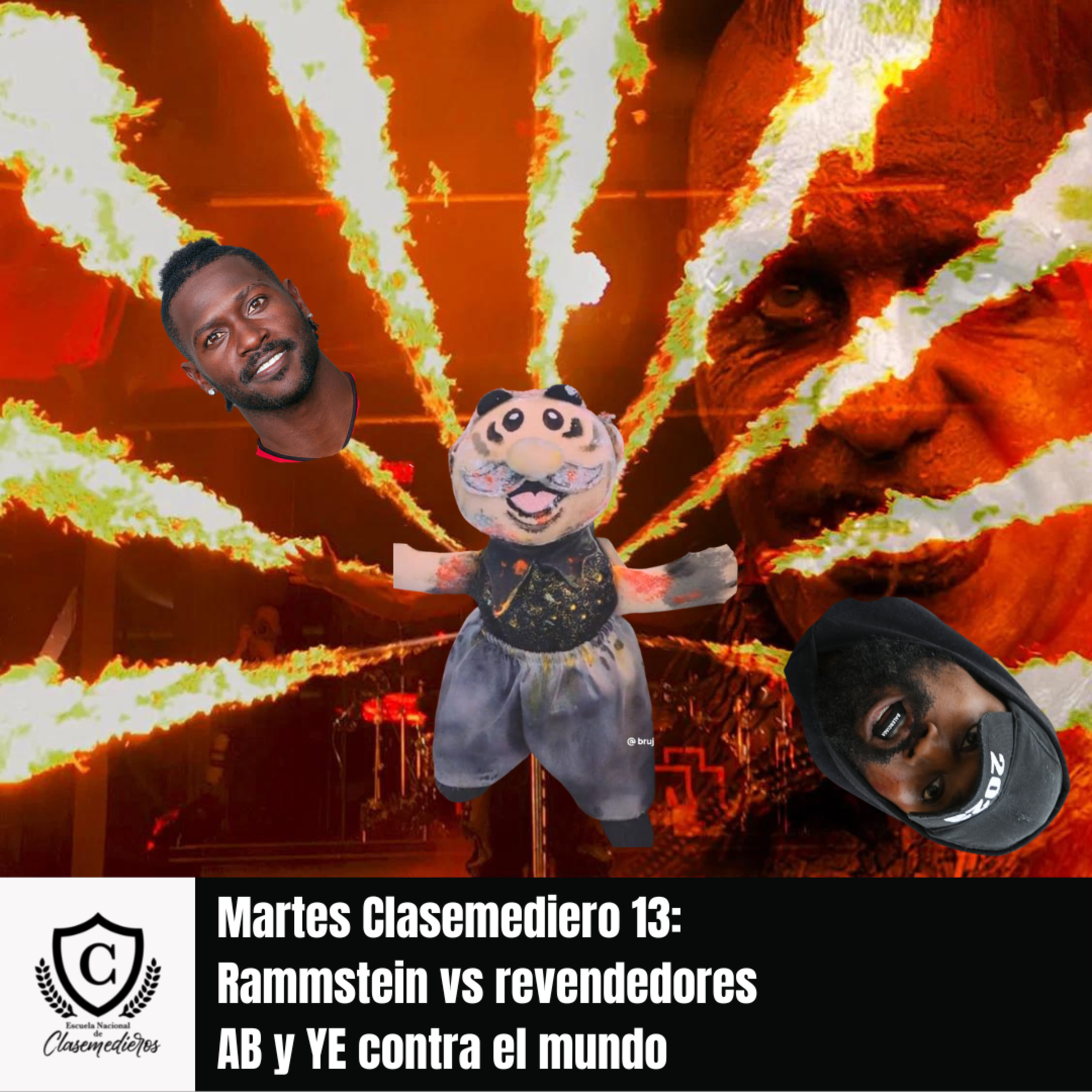 Martes Clasemediero 113: Rammstein vs los revendedores, Ye & AB contra el mundo episode artwork