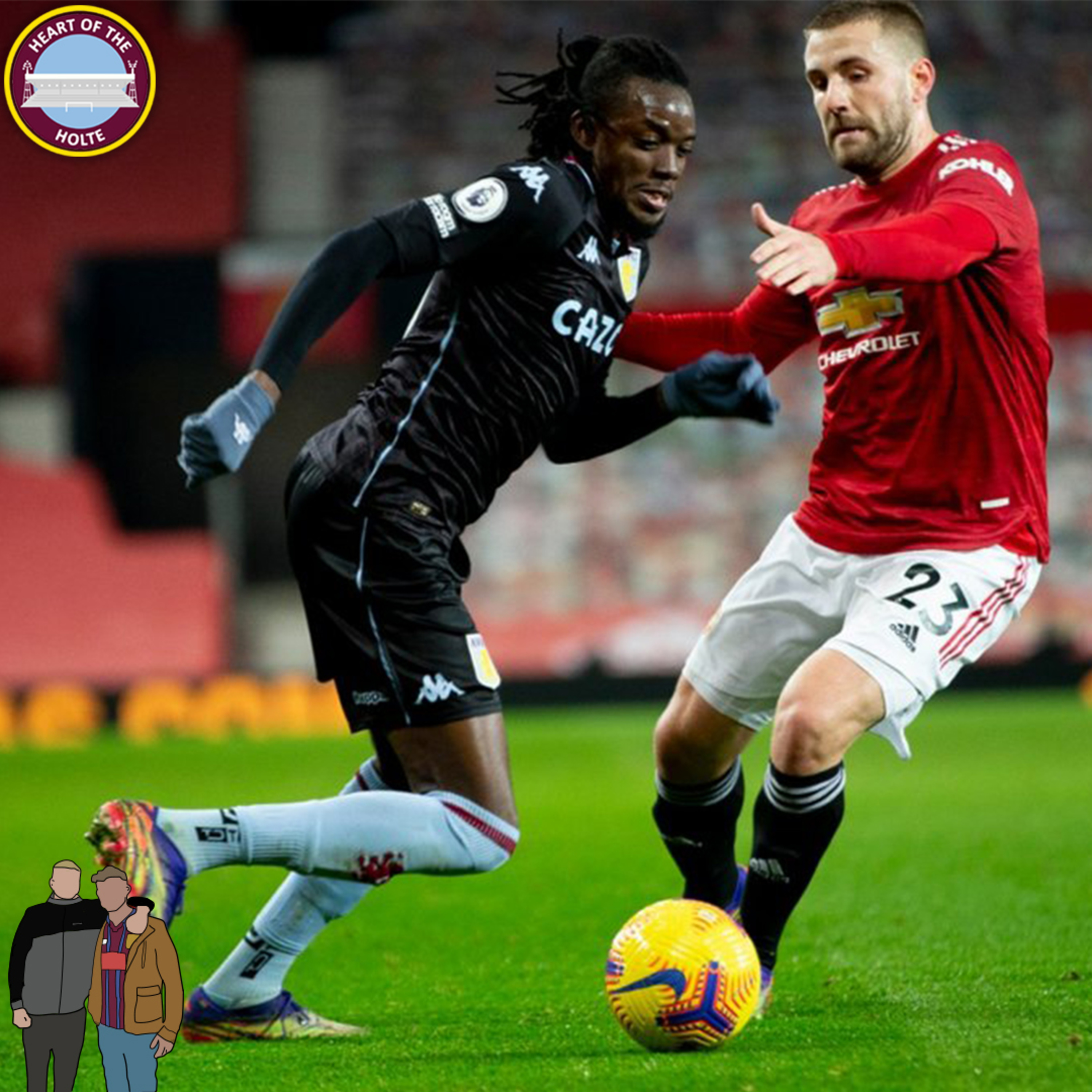 PAUL POGBA DECEIVES REFEREE AND VAR - MANCHESTER UNITED 2-1 ASTON VILLA HIGHLIGHTS - The Villa Filler Podcast S5 #35 episode artwork