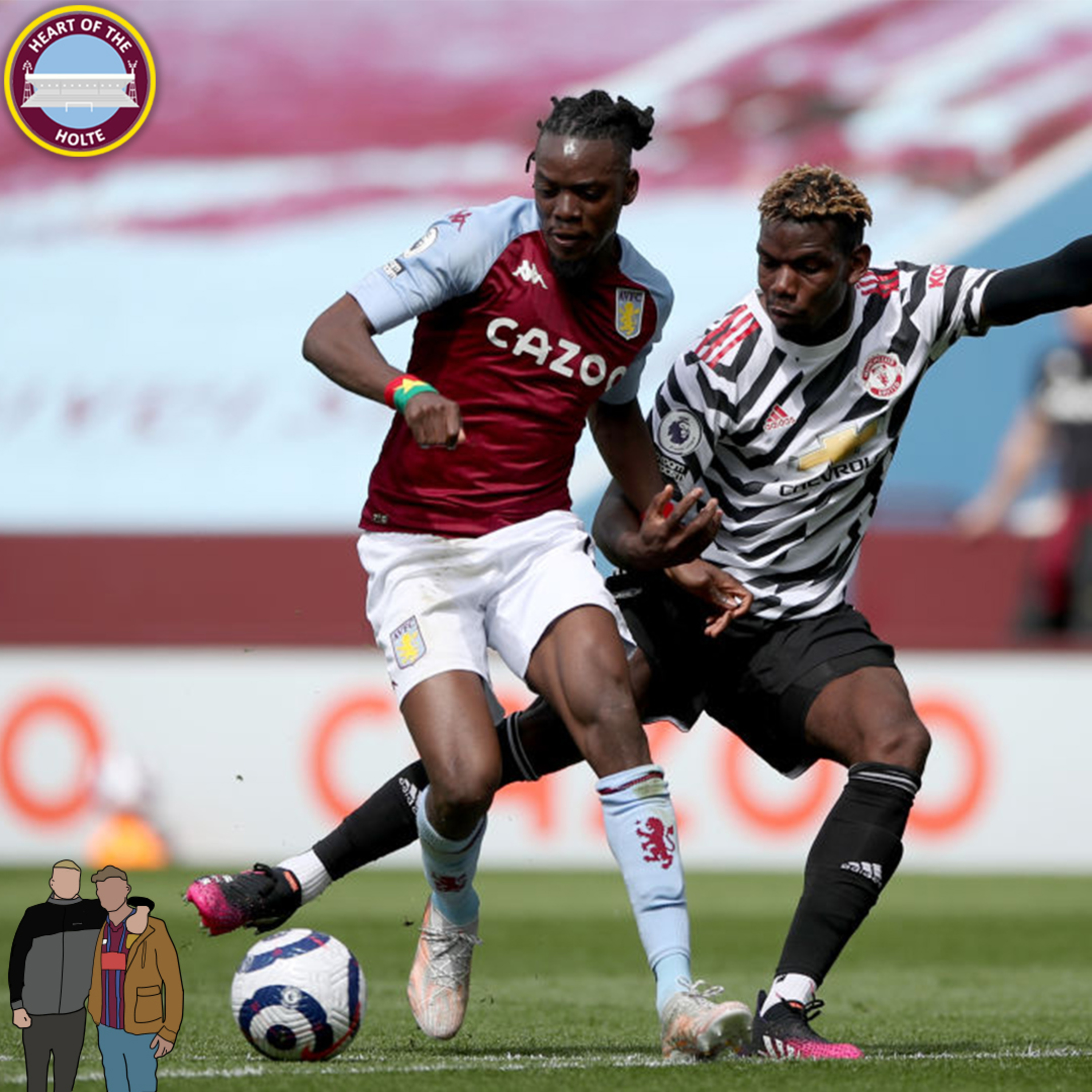 BERTRAND TRAORE STUNNER AGAINST UNITED - ASTON VILLA 1-3 MAN UNITED - The Villa Filler Podcast S5#61 episode artwork