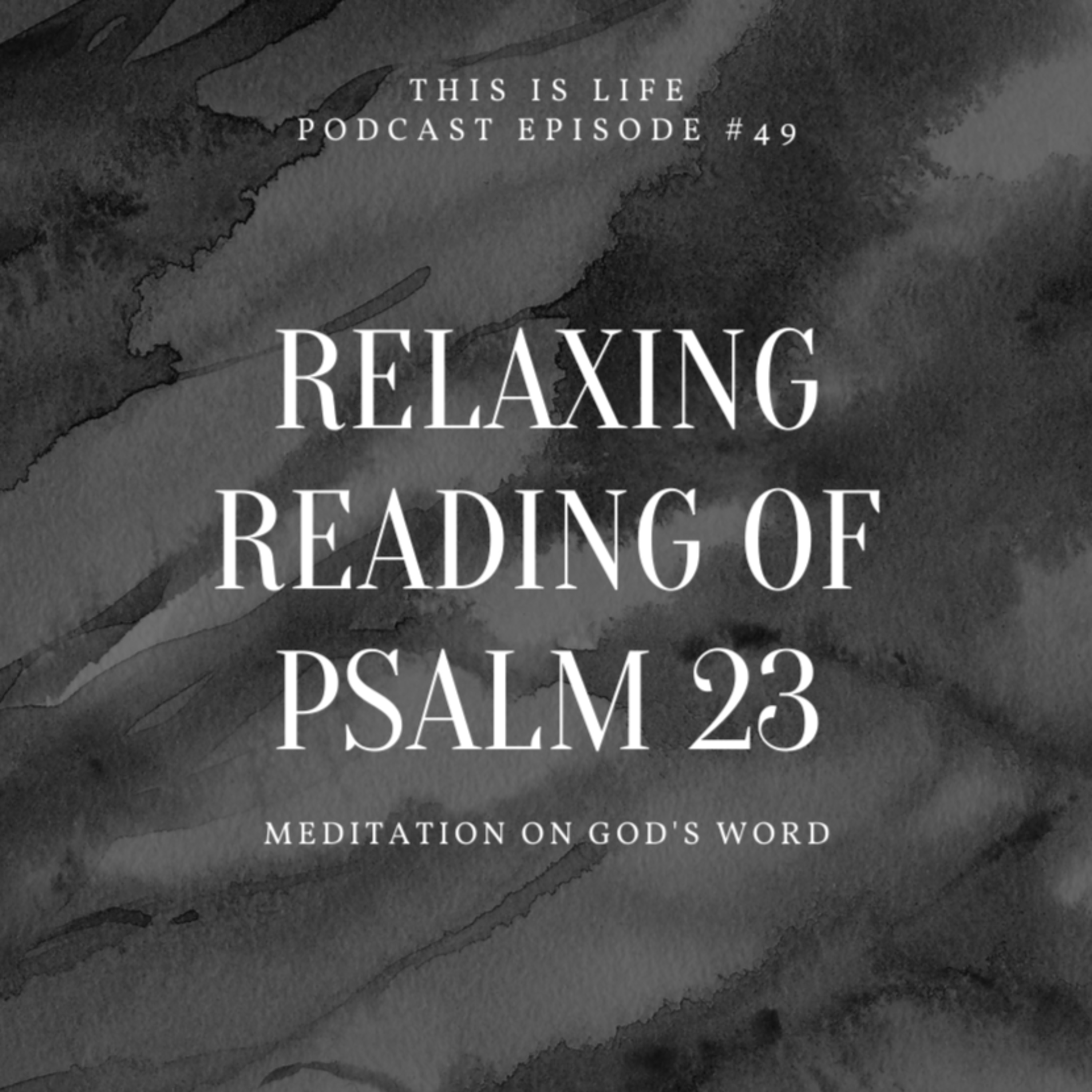 RELAXING READING OF PSALM 23 // EPISODE 49 episode artwork
