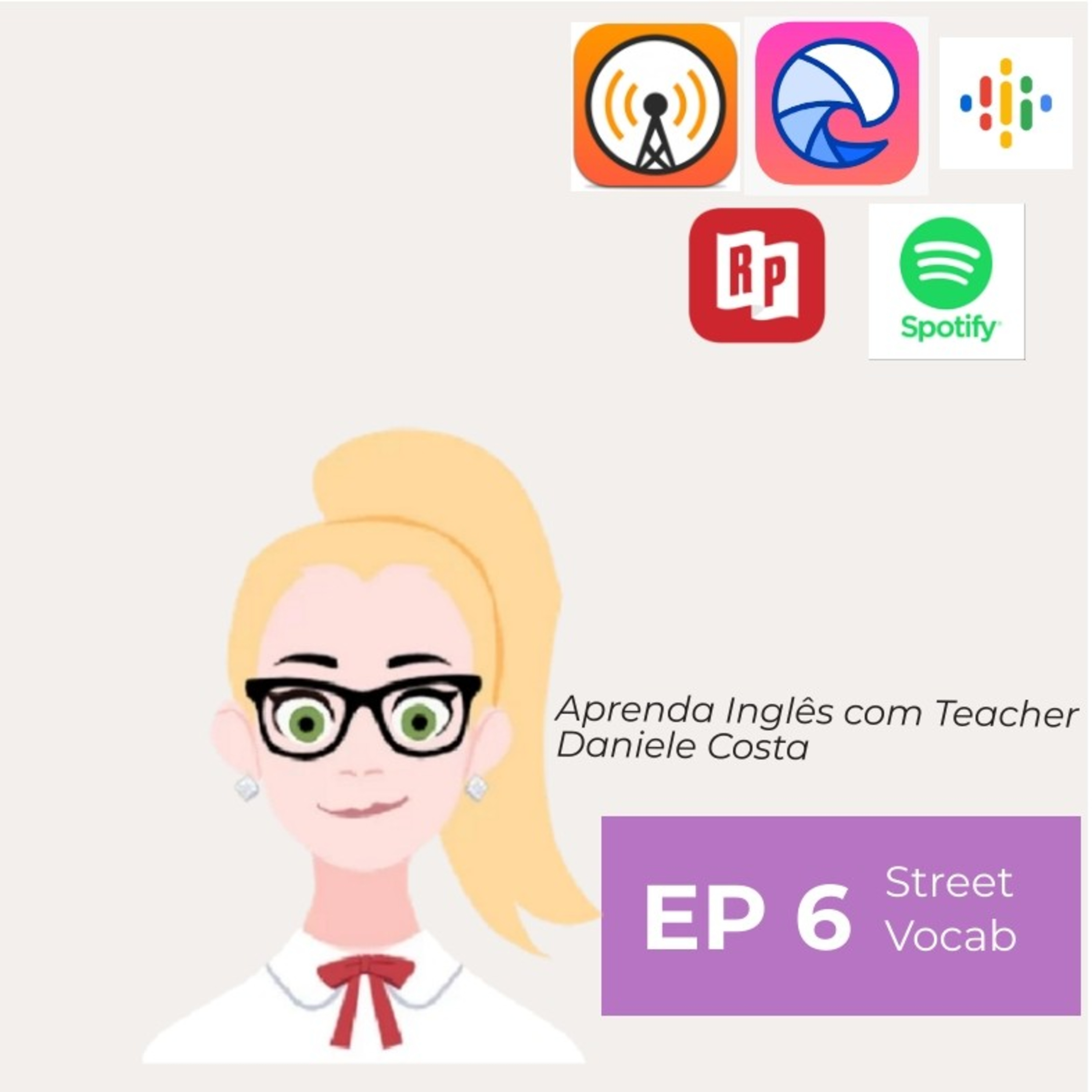 EP 6 - Vocabulário na rua / Vocab in the street episode artwork