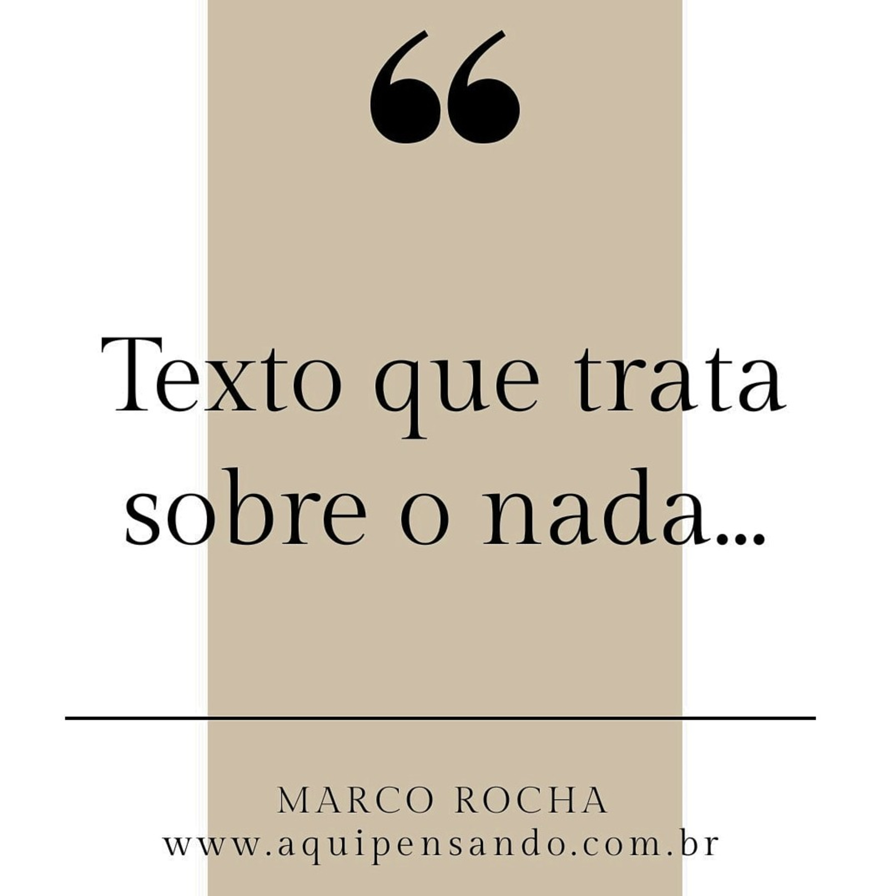Aqui Pensando...
