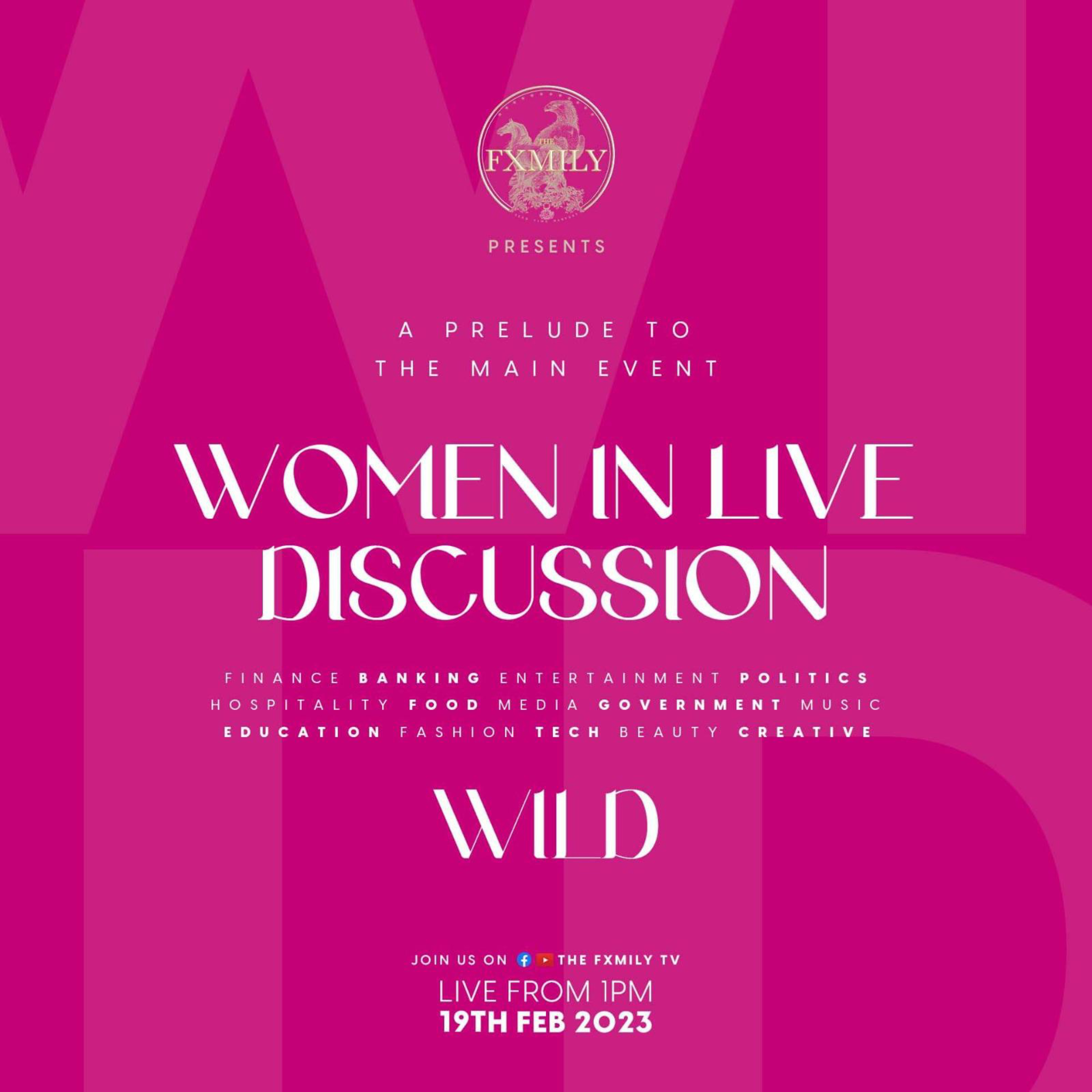 WILD: WOMEN IN LIVE DISCUSSION 19-2-23 episode artwork