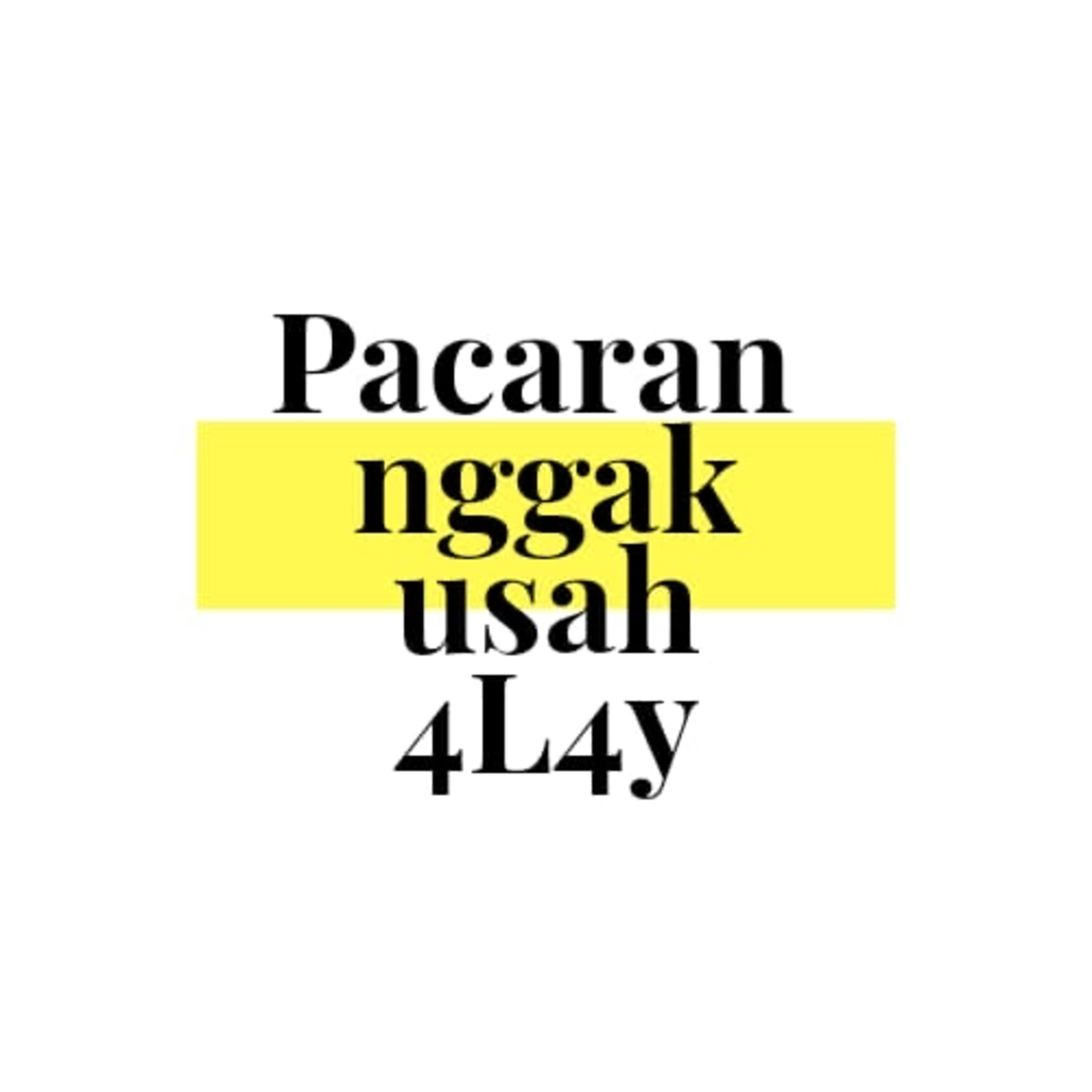 Bucin talk
