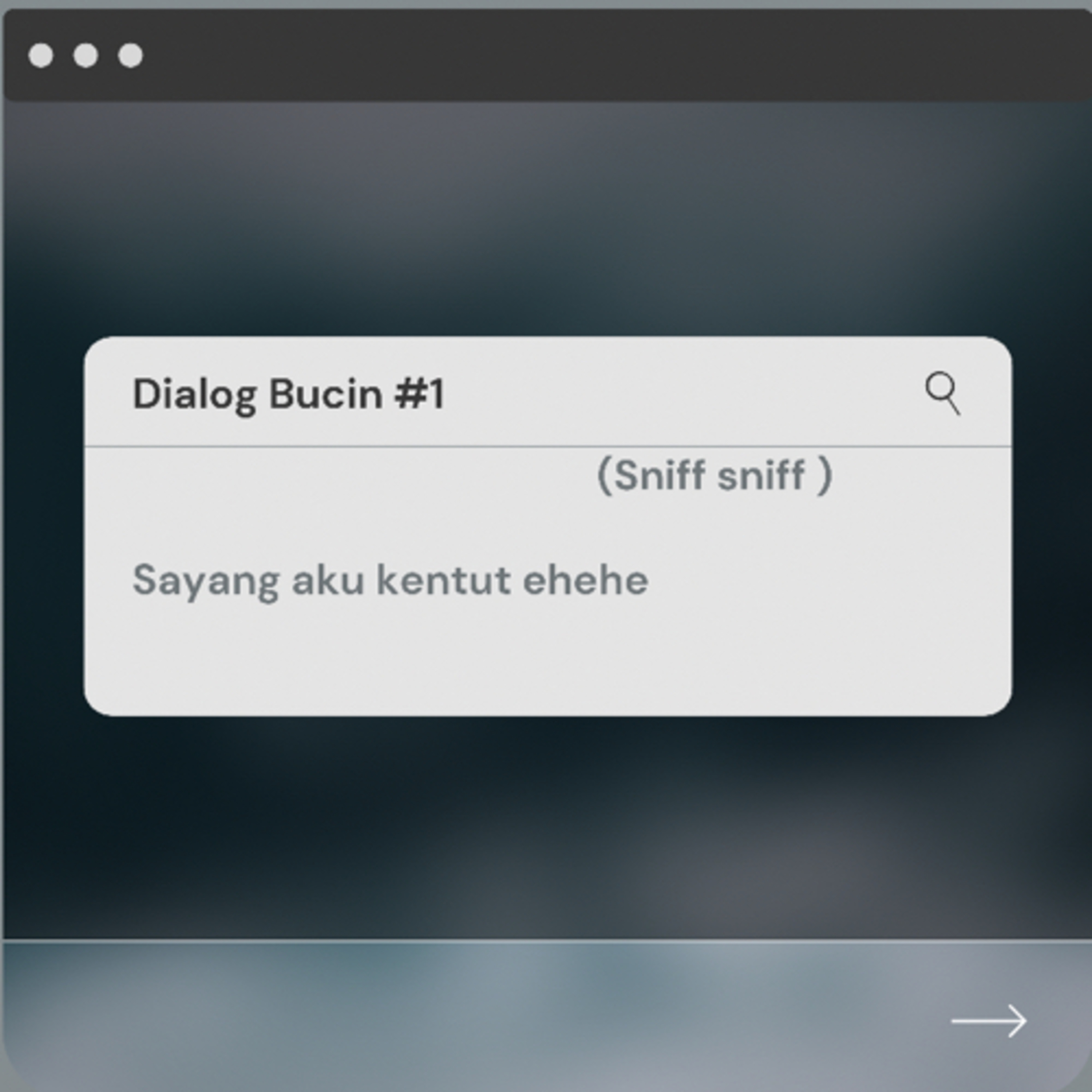 Bucin talk