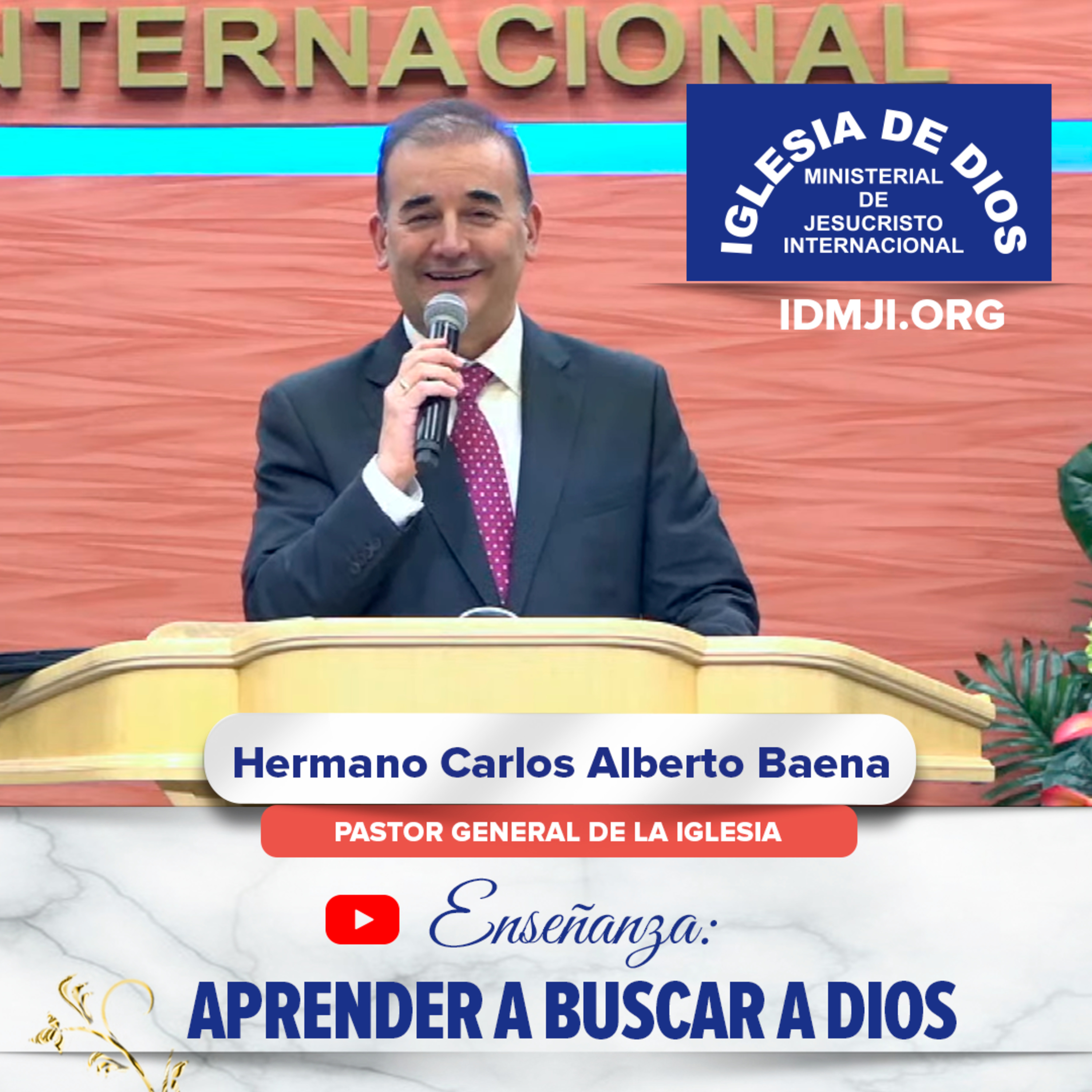 Enseñanza: Hno. Carlos Alberto Baena, Aprender a buscar a Dios, 3 de Junio de 2020 episode artwork