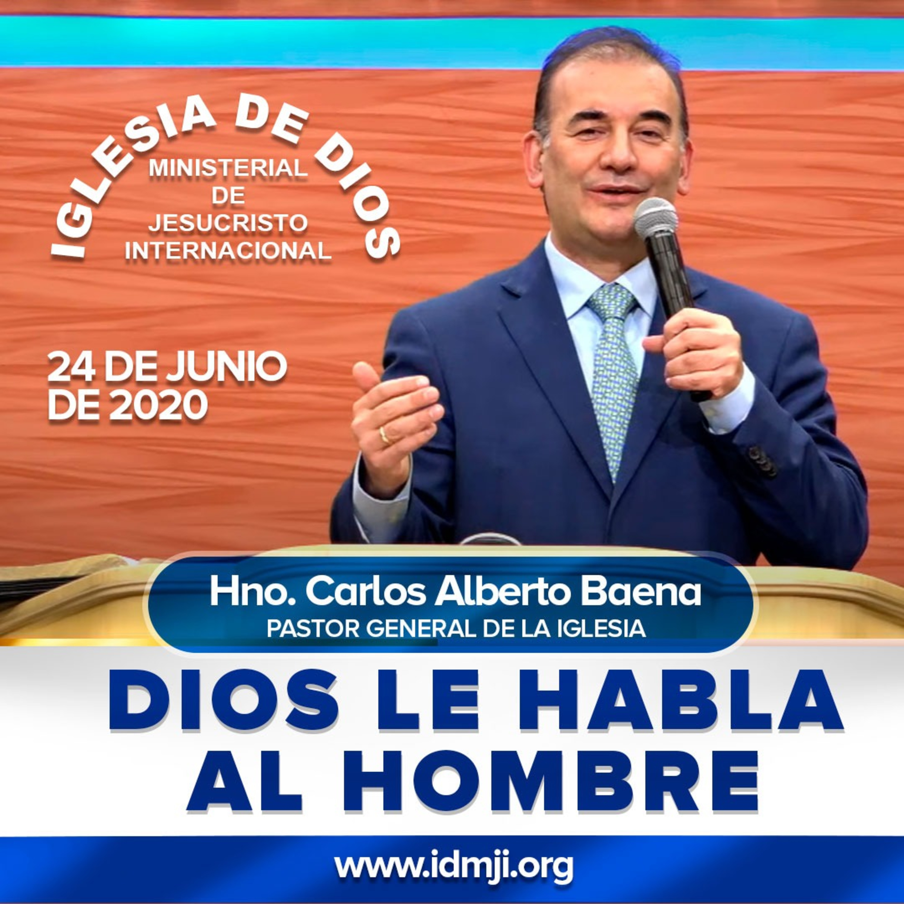 Enseñanza: Dios le habla al hombre - Hno Carlos Alberto Baena - Junio 24 de 2020 episode artwork