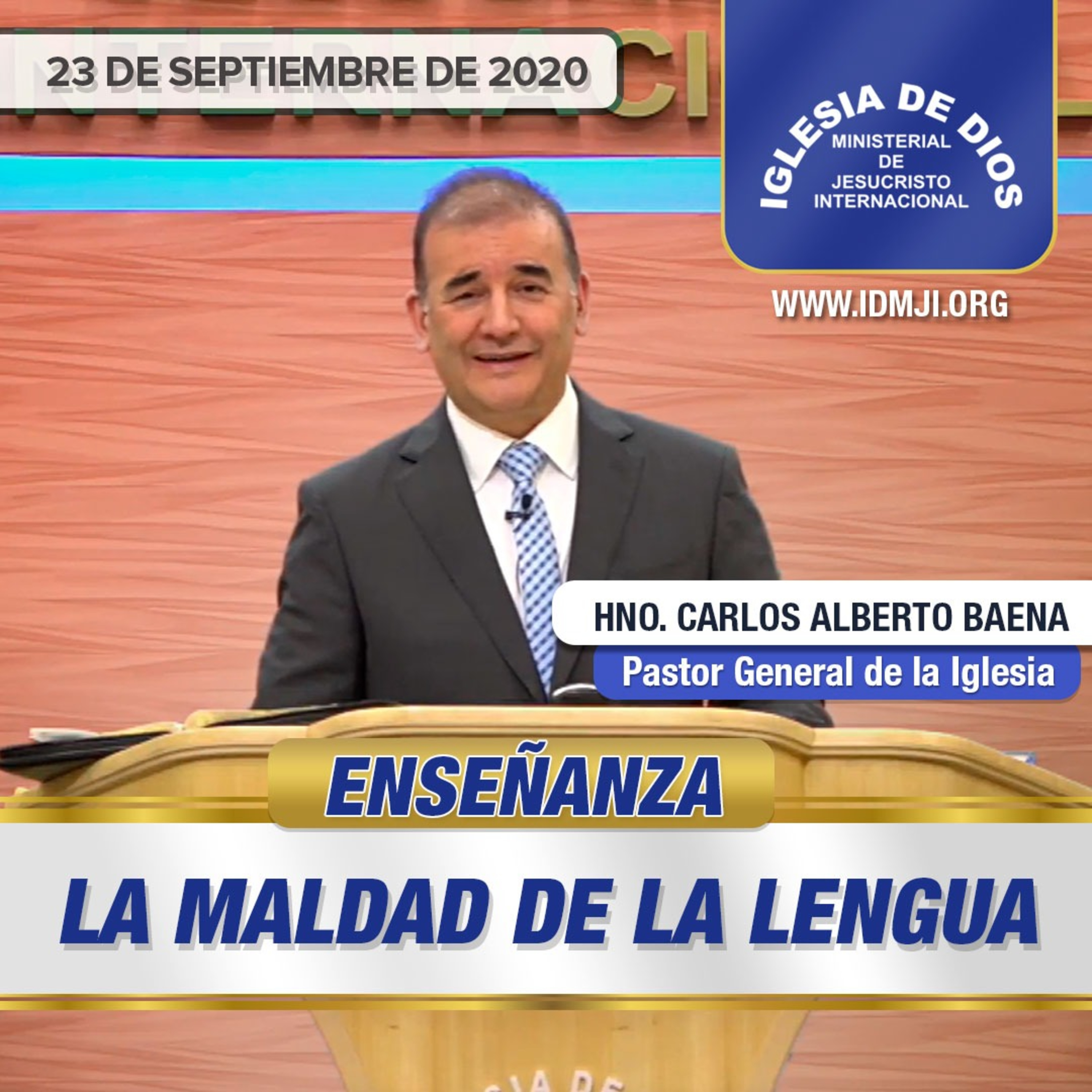 Enseñanza: La maldad de la lengua - Hno. Carlos Alberto Baena - 23 de septiembre de 2020 episode artwork