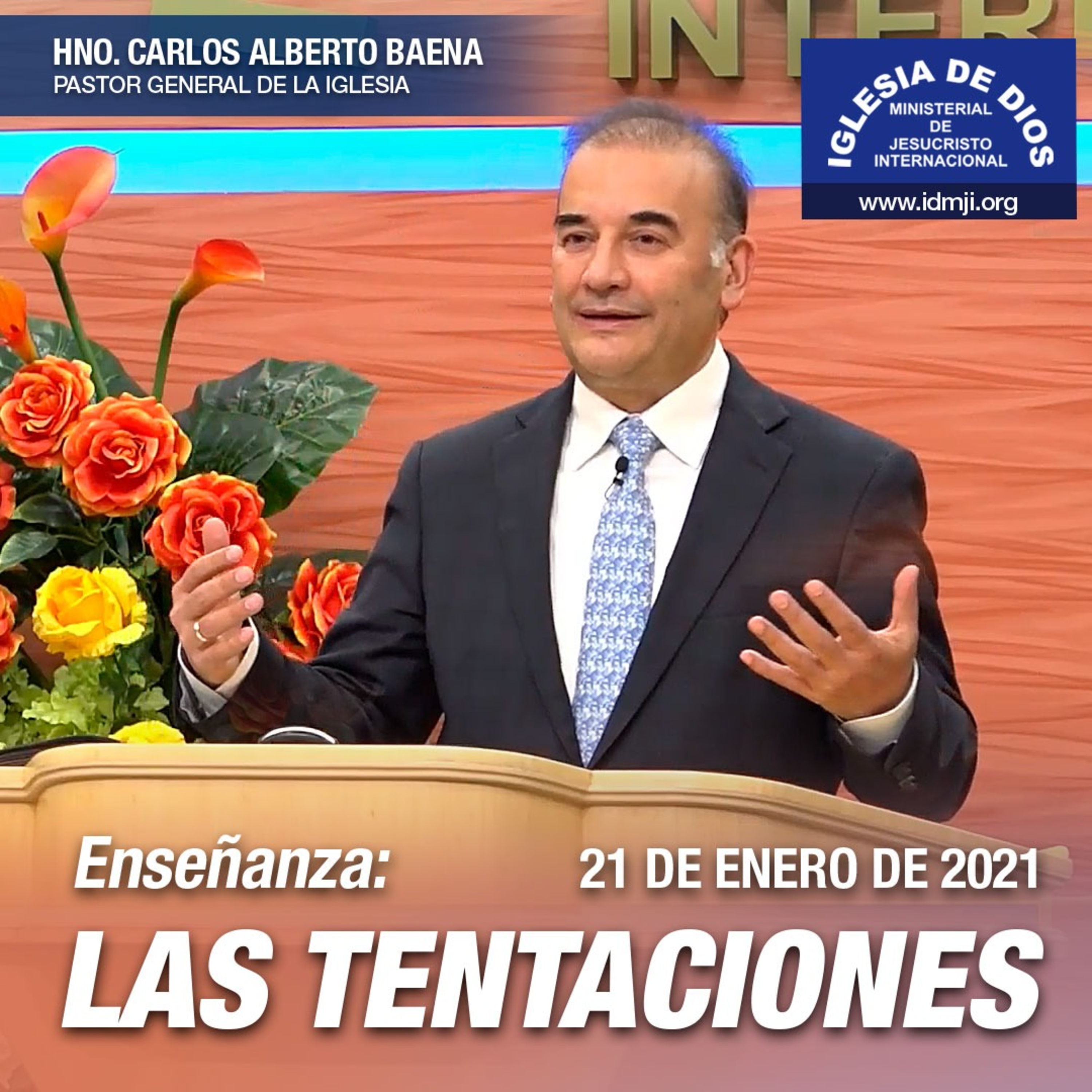 Enseñanza: Las Tentaciones - Hno. Carlos Alberto Baena - 21 de enero de 2021 episode artwork