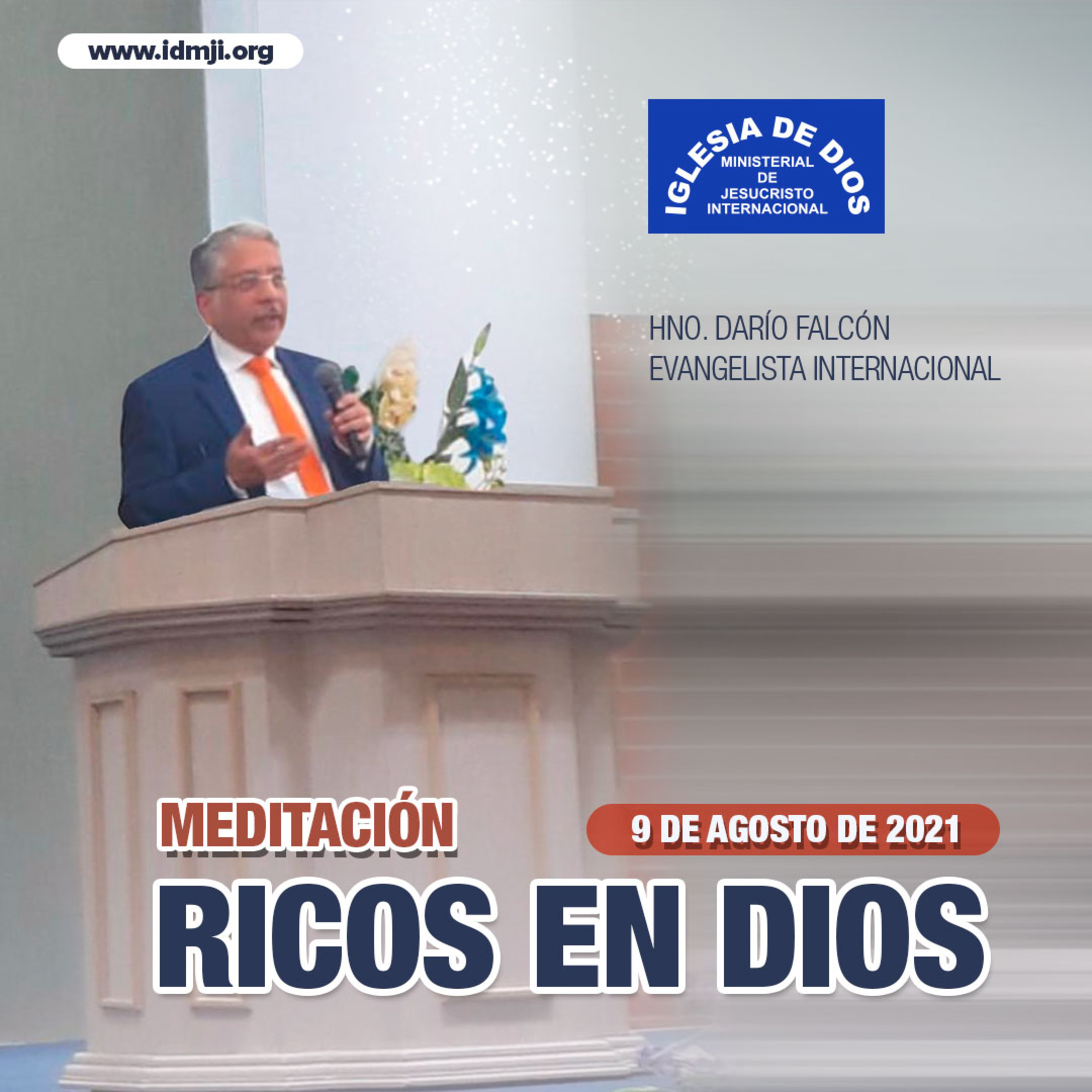 Meditación: Ricos en Dios – 9 de agosto de 2021, Hno. Darío Falcón episode artwork