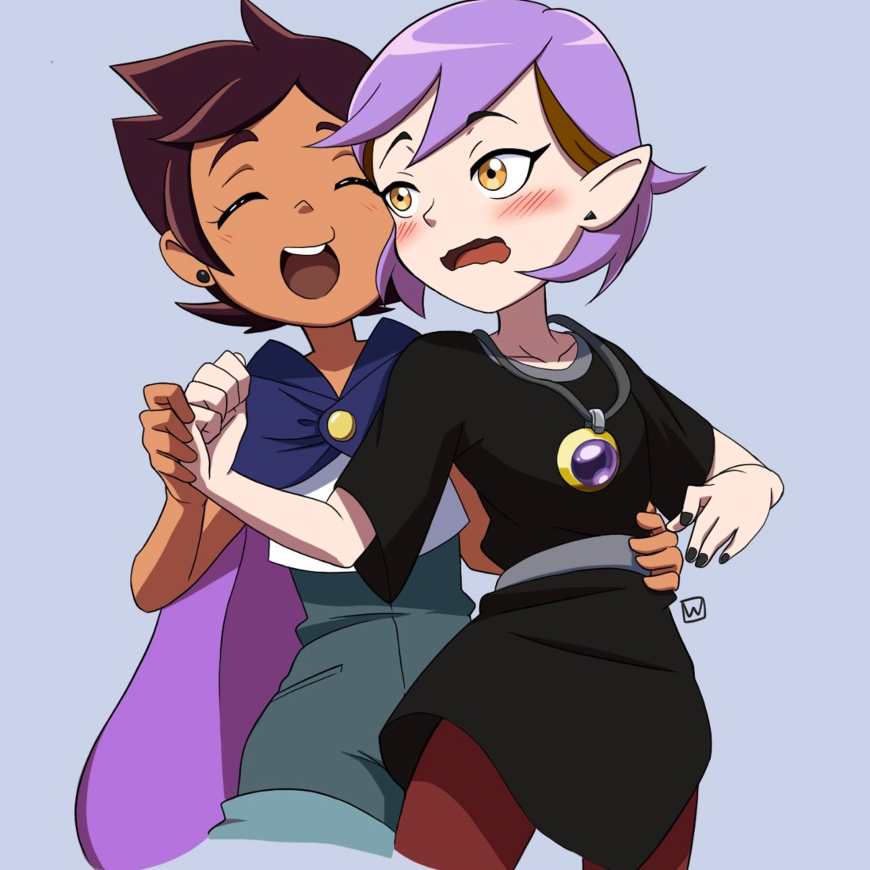 Video~Drawing Luz and amity! episode artwork