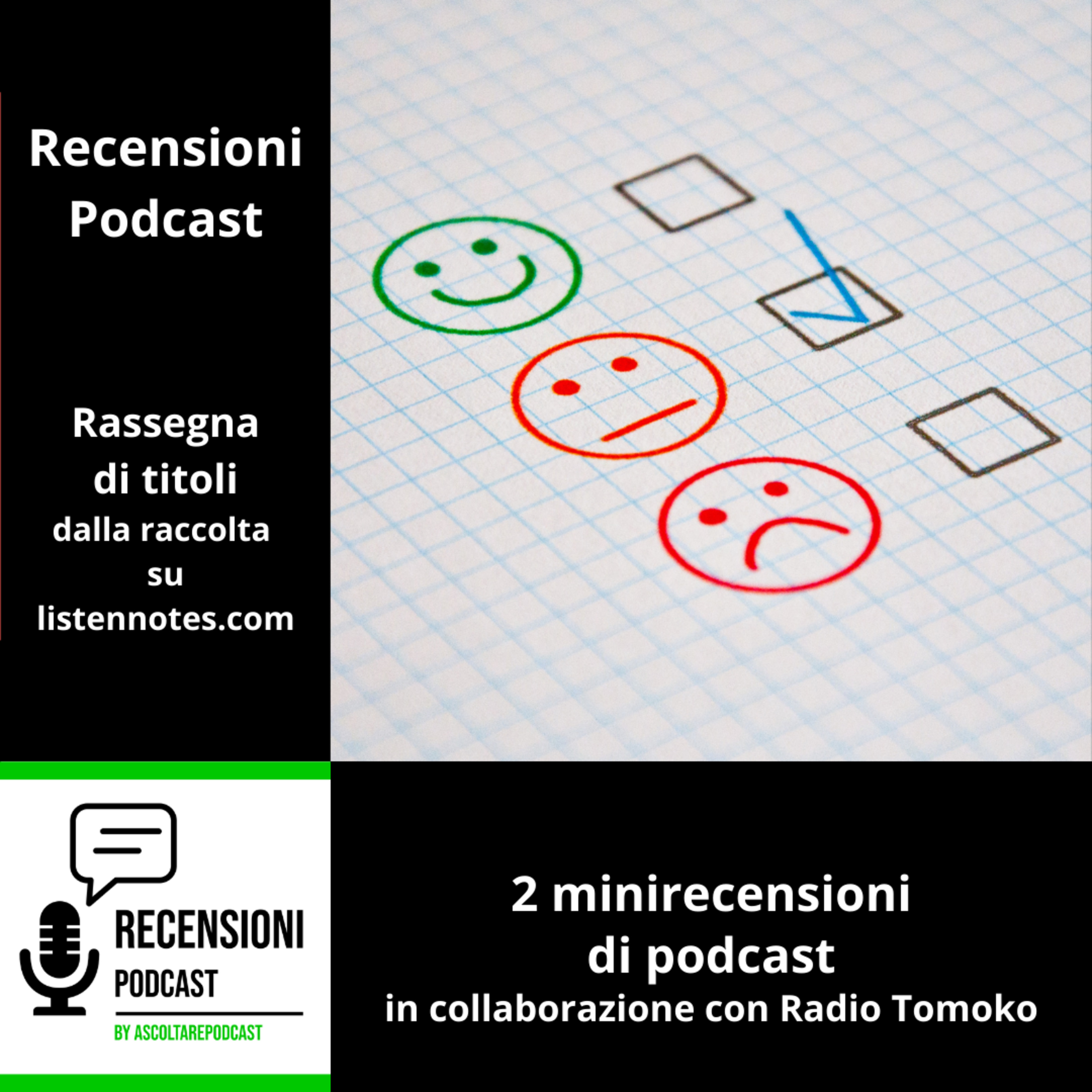 Recensioni Podcast - Il mondo dei podcast raccontato da chi li ascolta