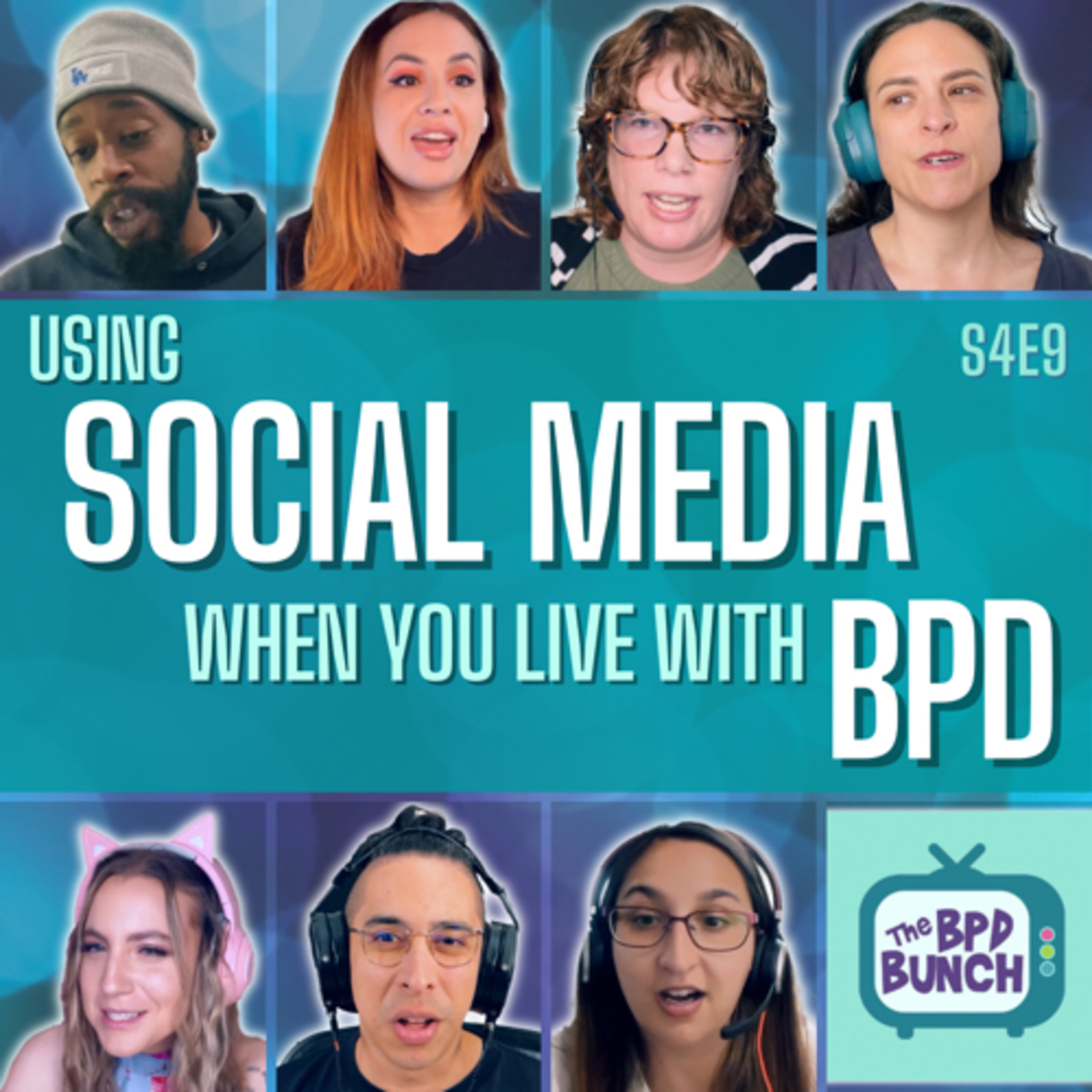 Using Social Media When You Live with BPD - The BPD Bunch S4E9 episode artwork