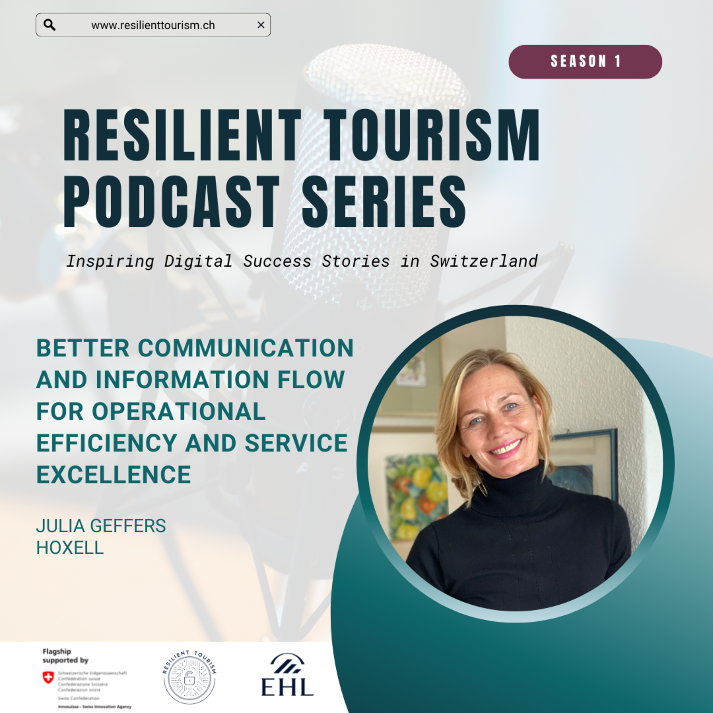 Better Communication and Information Flow for Operational Efficiency and Service Excellence - Julia Geffers (Hoxell) episode artwork