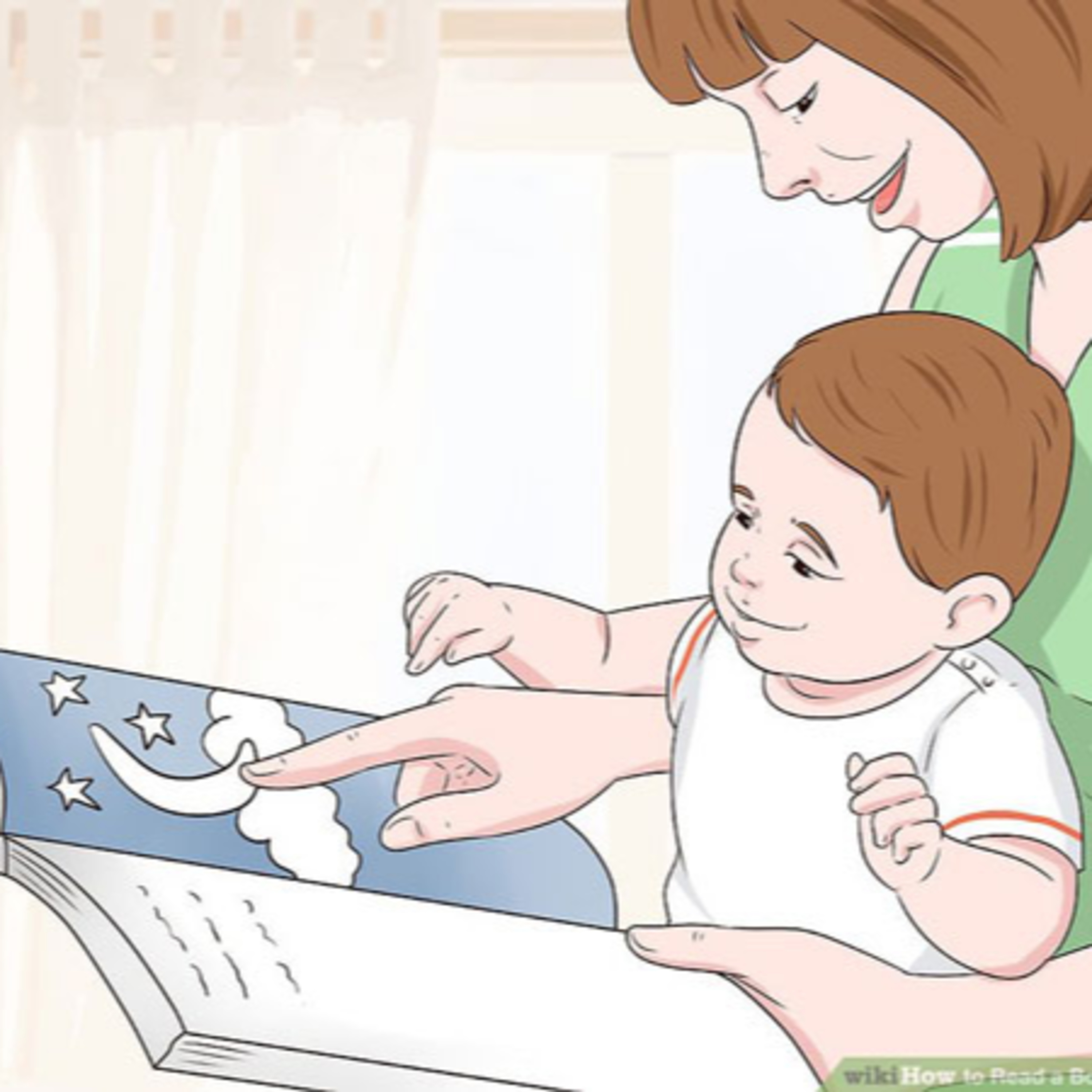کاور کتابخوانی برای کودکان نوپا و نوزادان چگونه است؟