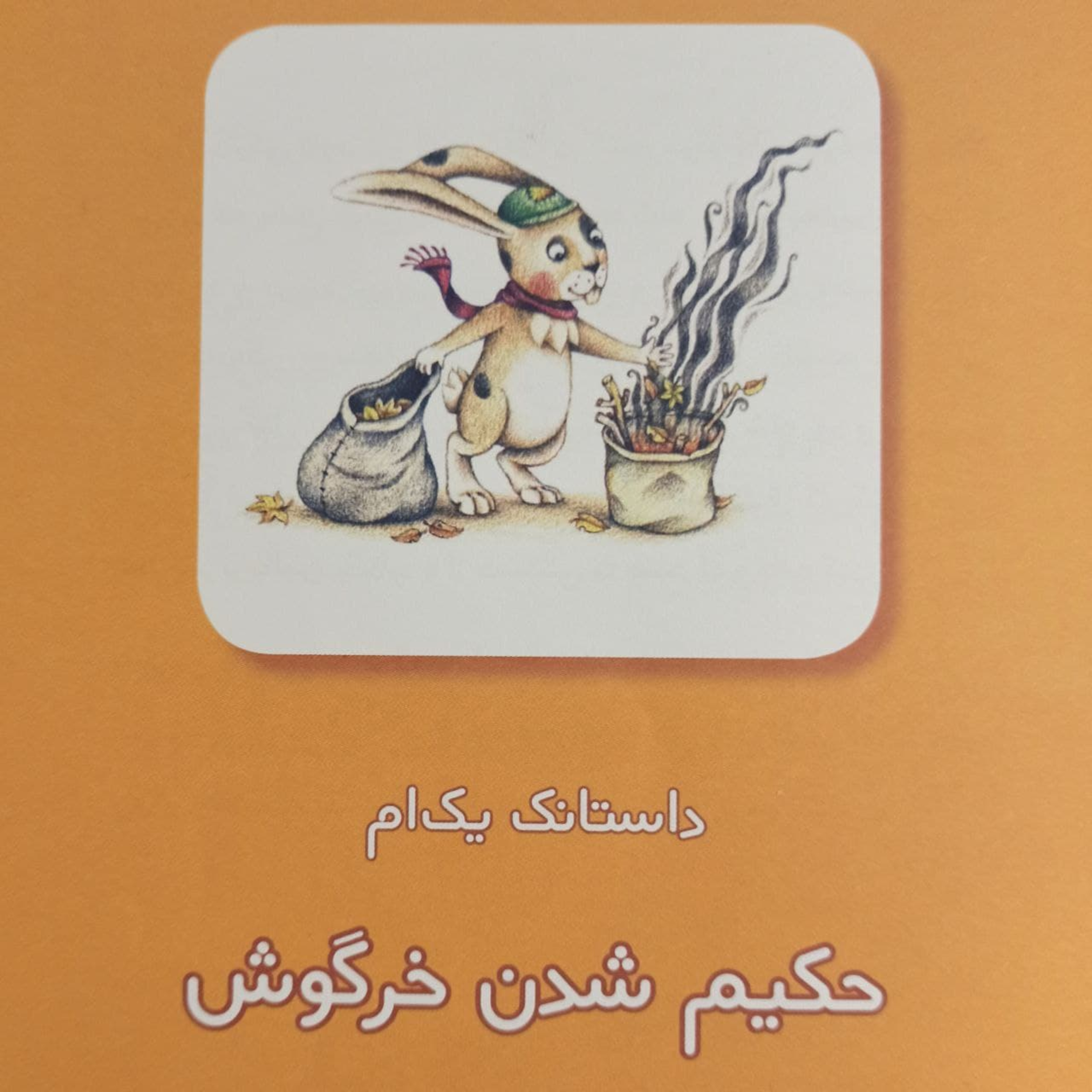 کاور داستانکهای خرگوش حکیم - داستانک یکام: حکیم شدن خرگوش