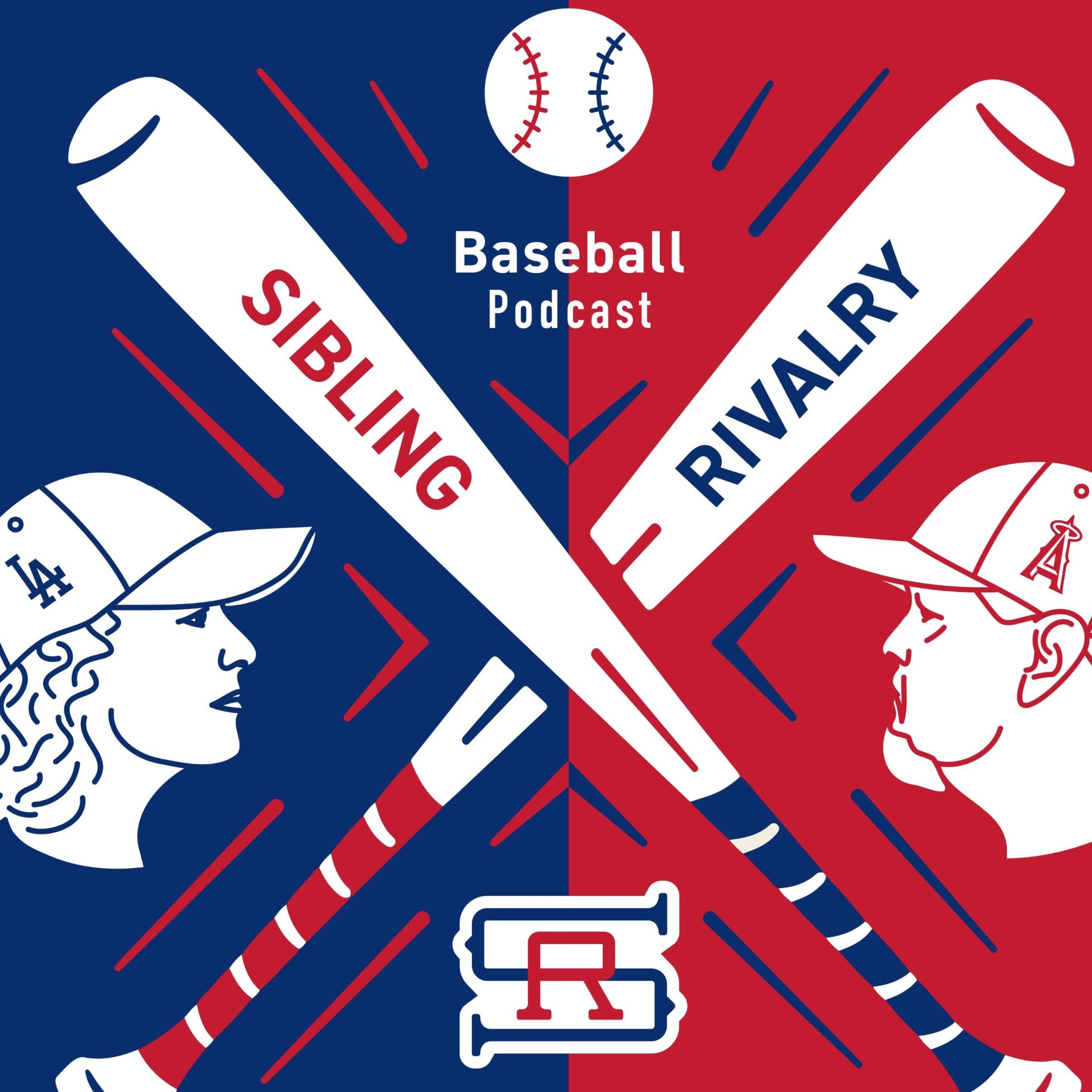Sibling Rivalry Baseball Podcast- Intro episode artwork